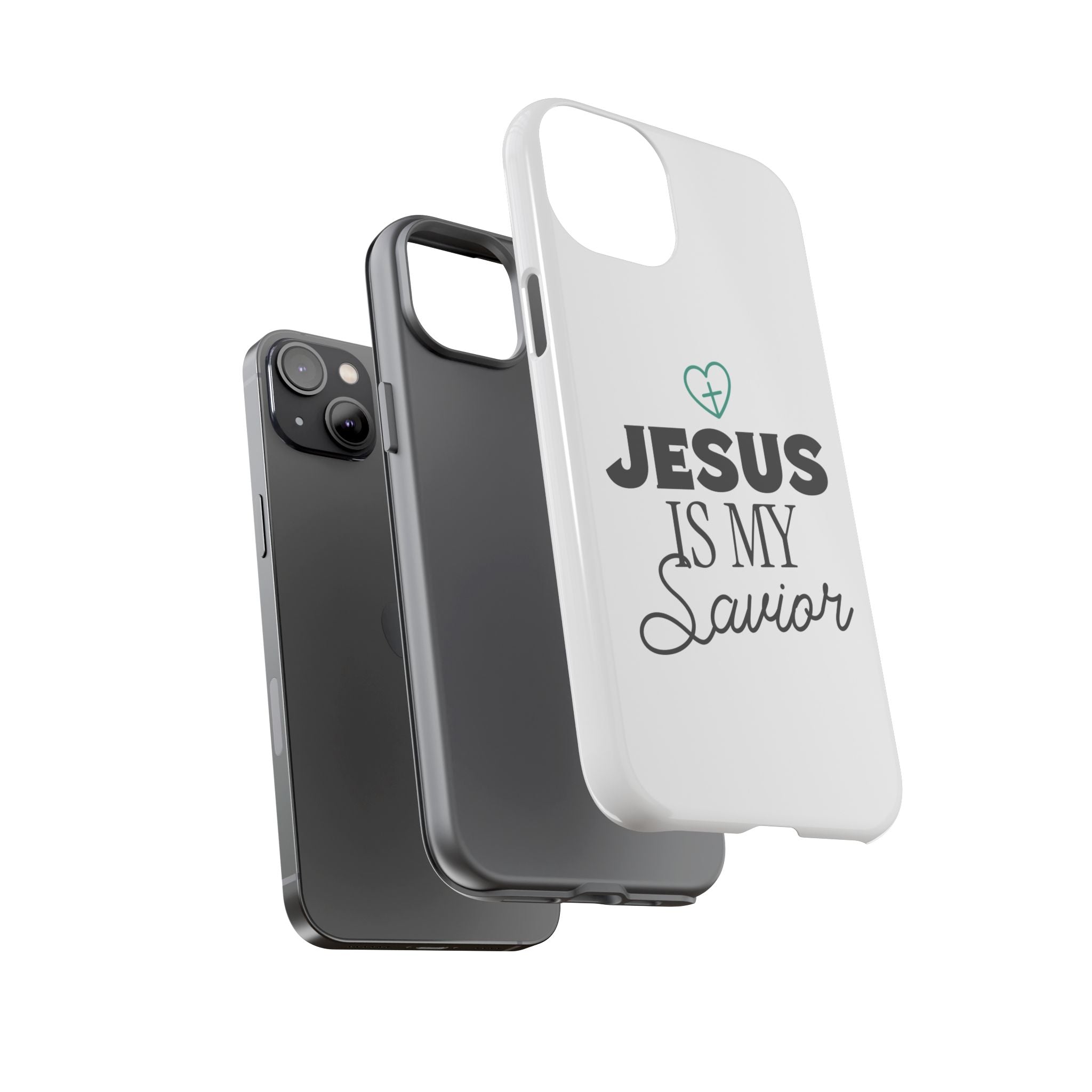 Jesus Is My Savior Phone Case | Tough Cases for Faith & Inspiration, Christian Gifts, Stylish Protection, Bible Verse Accessories