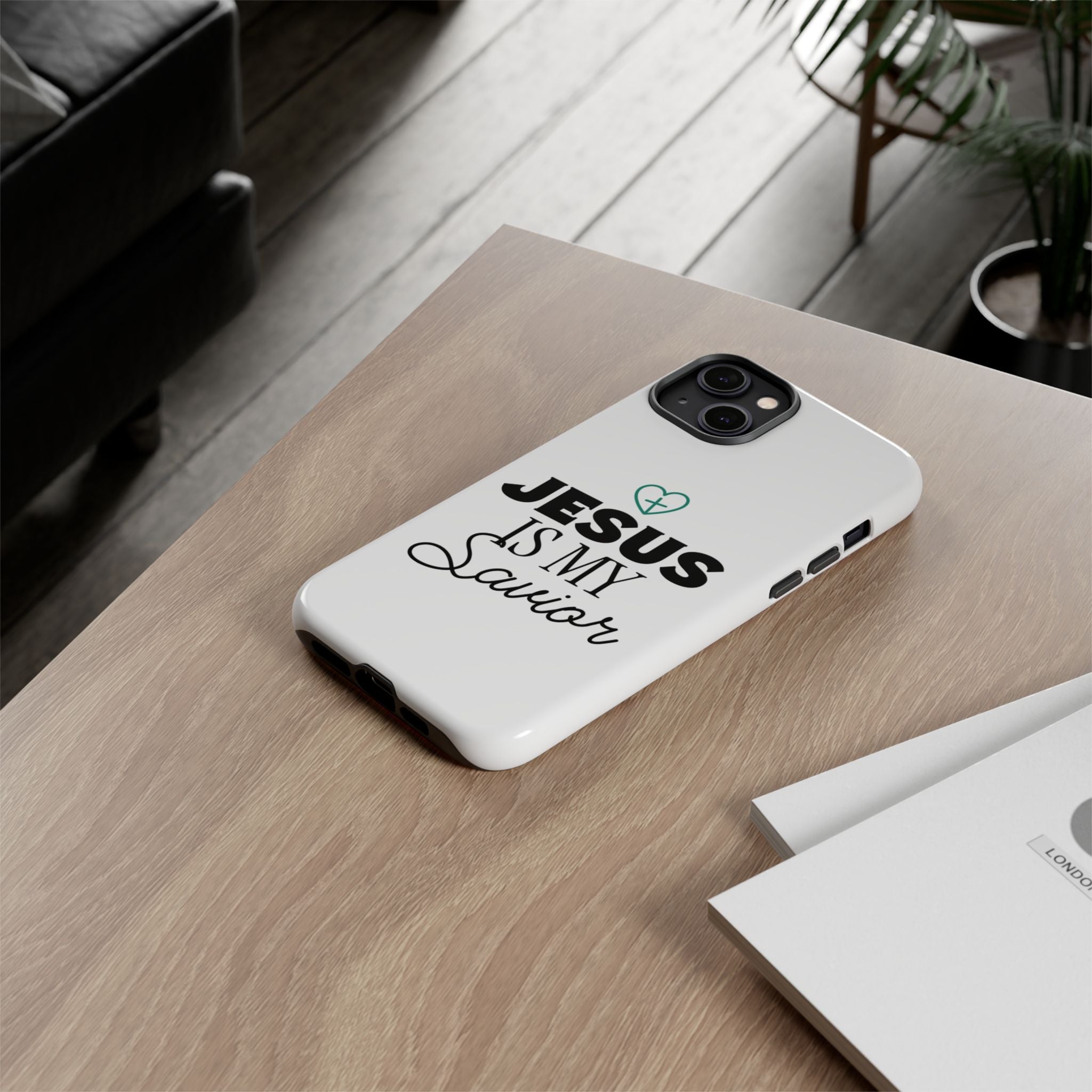 Jesus Is My Savior Phone Case | Tough Cases for Faith & Inspiration, Christian Gifts, Stylish Protection, Bible Verse Accessories