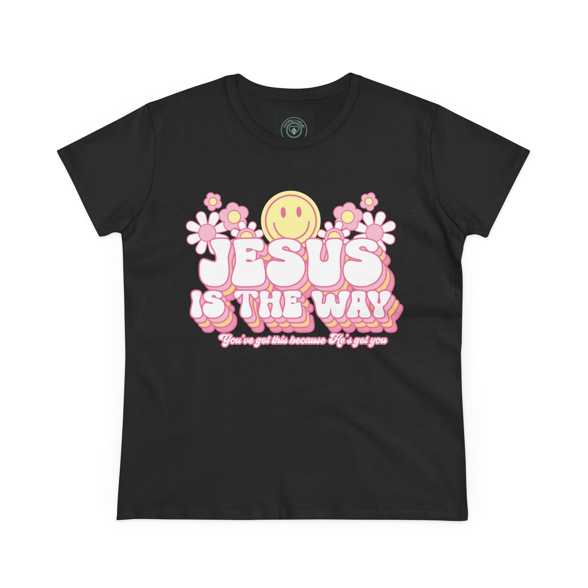 Inspirational Women's Tee, Casual Faith Shirt, Everyday Affirmation Top, Jesus is the Way Graphic Tee, Gift for Her
