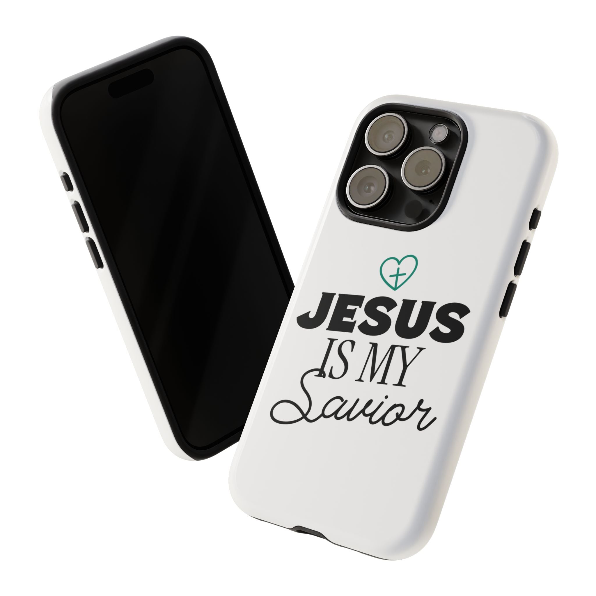 Jesus Is My Savior Phone Case | Tough Cases for Faith & Inspiration, Christian Gifts, Stylish Protection, Bible Verse Accessories