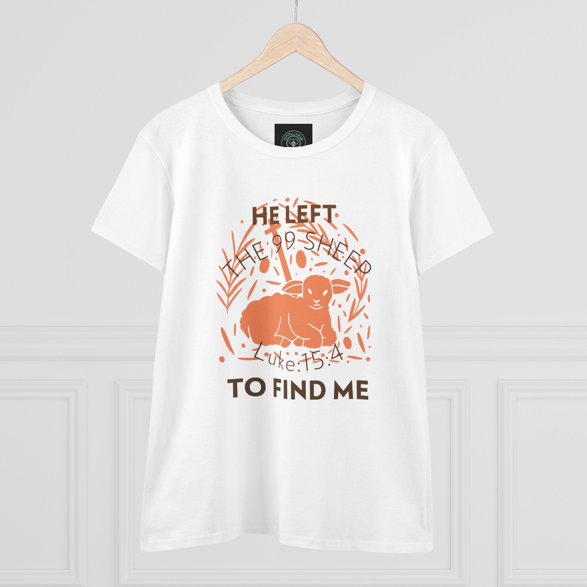 Lost sheep, the 99 sheep Jesus Women's Tee, Casual Faith Shirt, Everyday Affirmation Top, Godly Girl graphic Tee, Gift for Her