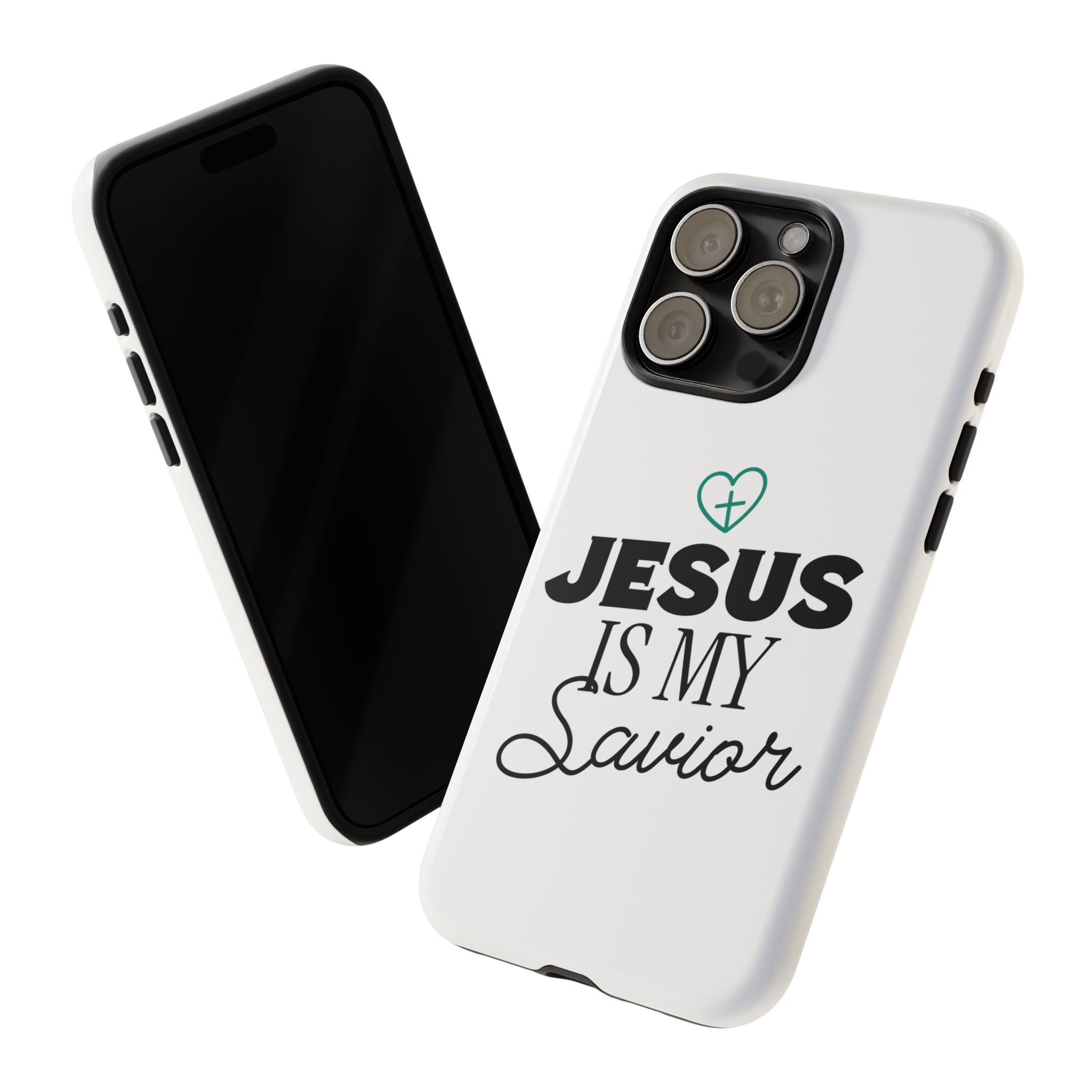 Jesus Is My Savior Phone Case | Tough Cases for Faith & Inspiration, Christian Gifts, Stylish Protection, Bible Verse Accessories