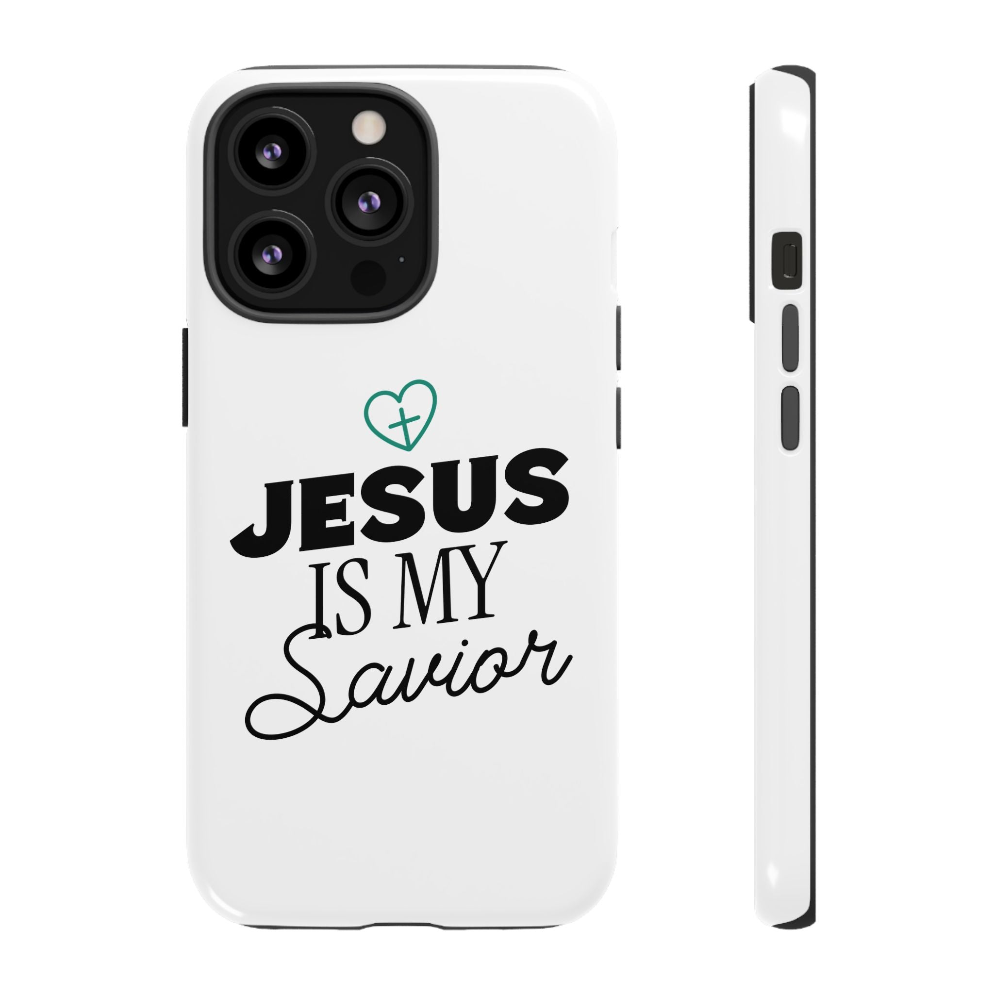 Jesus Is My Savior Phone Case | Tough Cases for Faith & Inspiration, Christian Gifts, Stylish Protection, Bible Verse Accessories