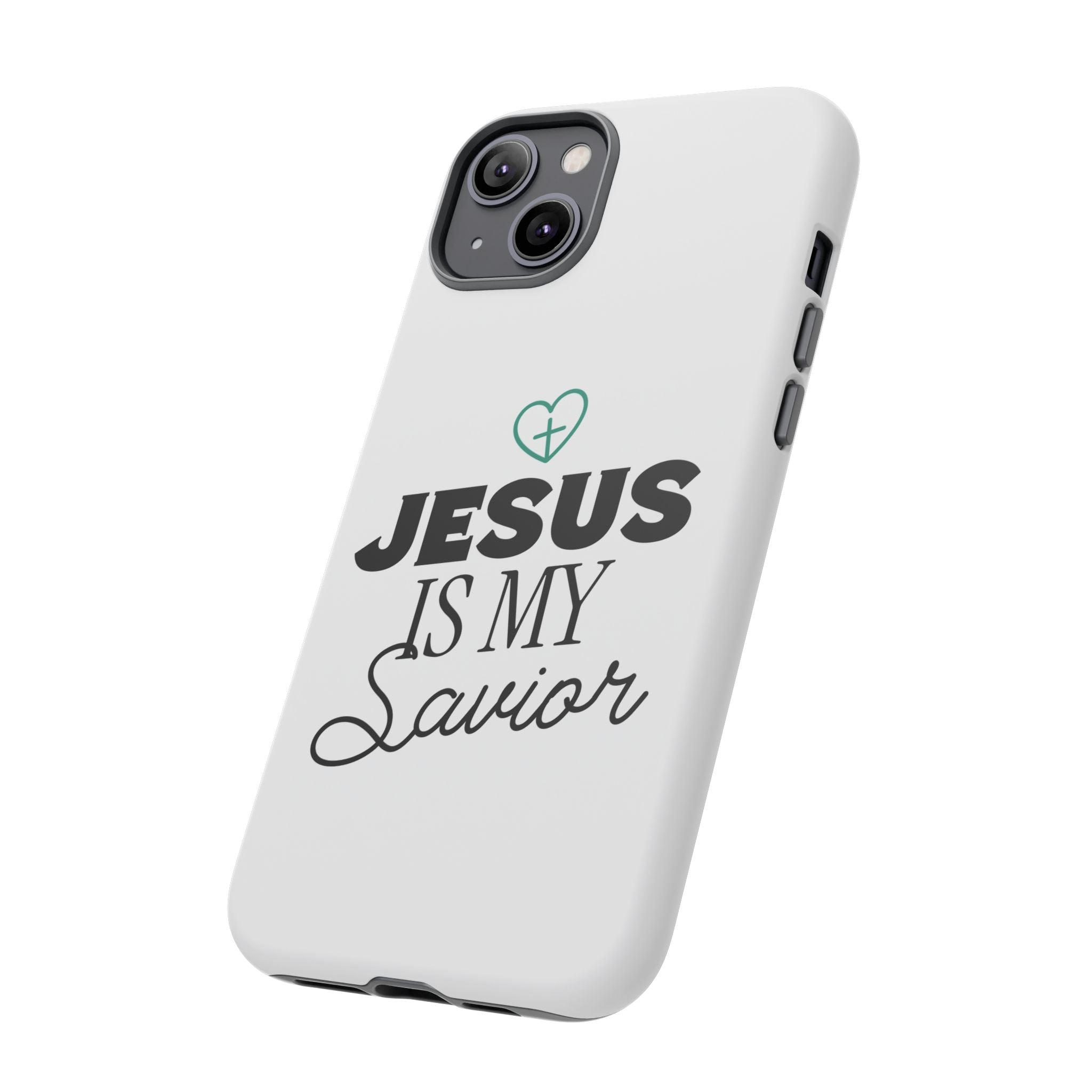 Jesus Is My Savior Phone Case | Tough Cases for Faith & Inspiration, Christian Gifts, Stylish Protection, Bible Verse Accessories