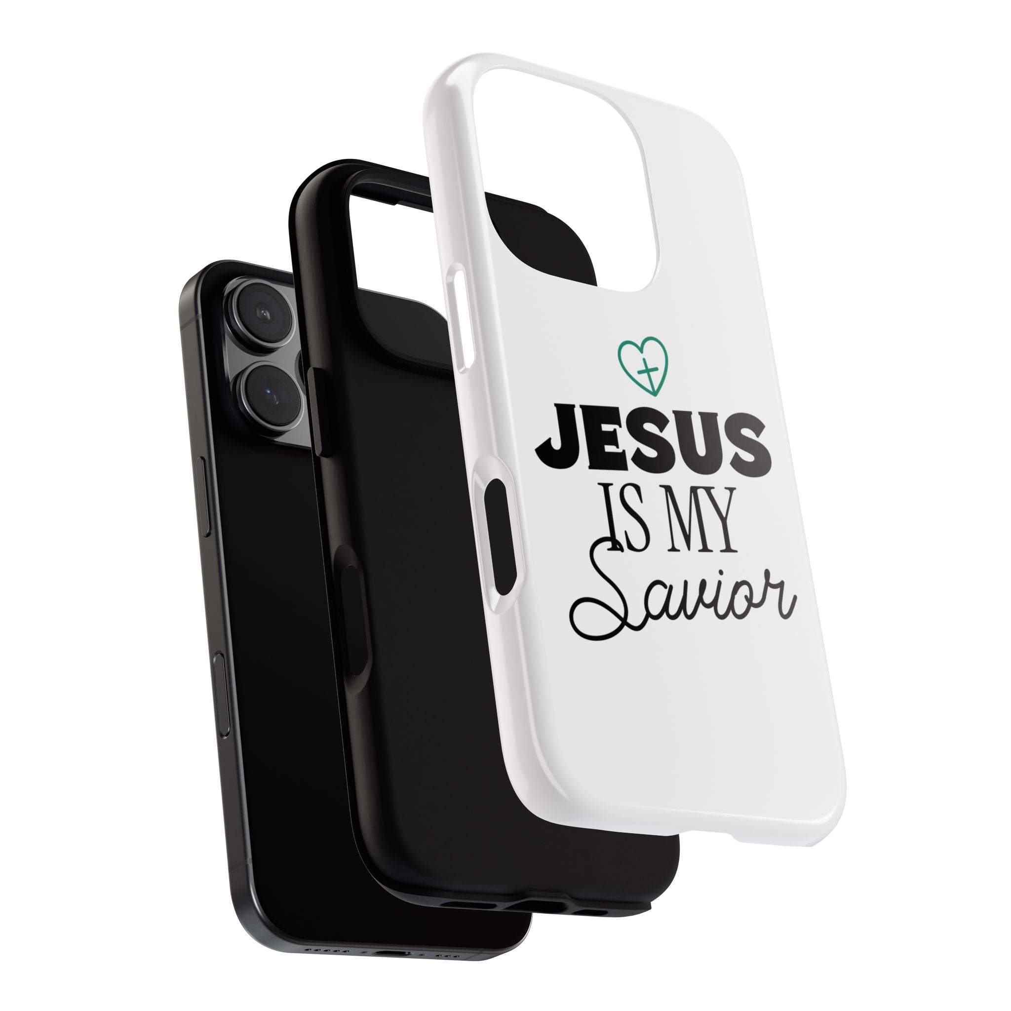 Jesus Is My Savior Phone Case | Tough Cases for Faith & Inspiration, Christian Gifts, Stylish Protection, Bible Verse Accessories
