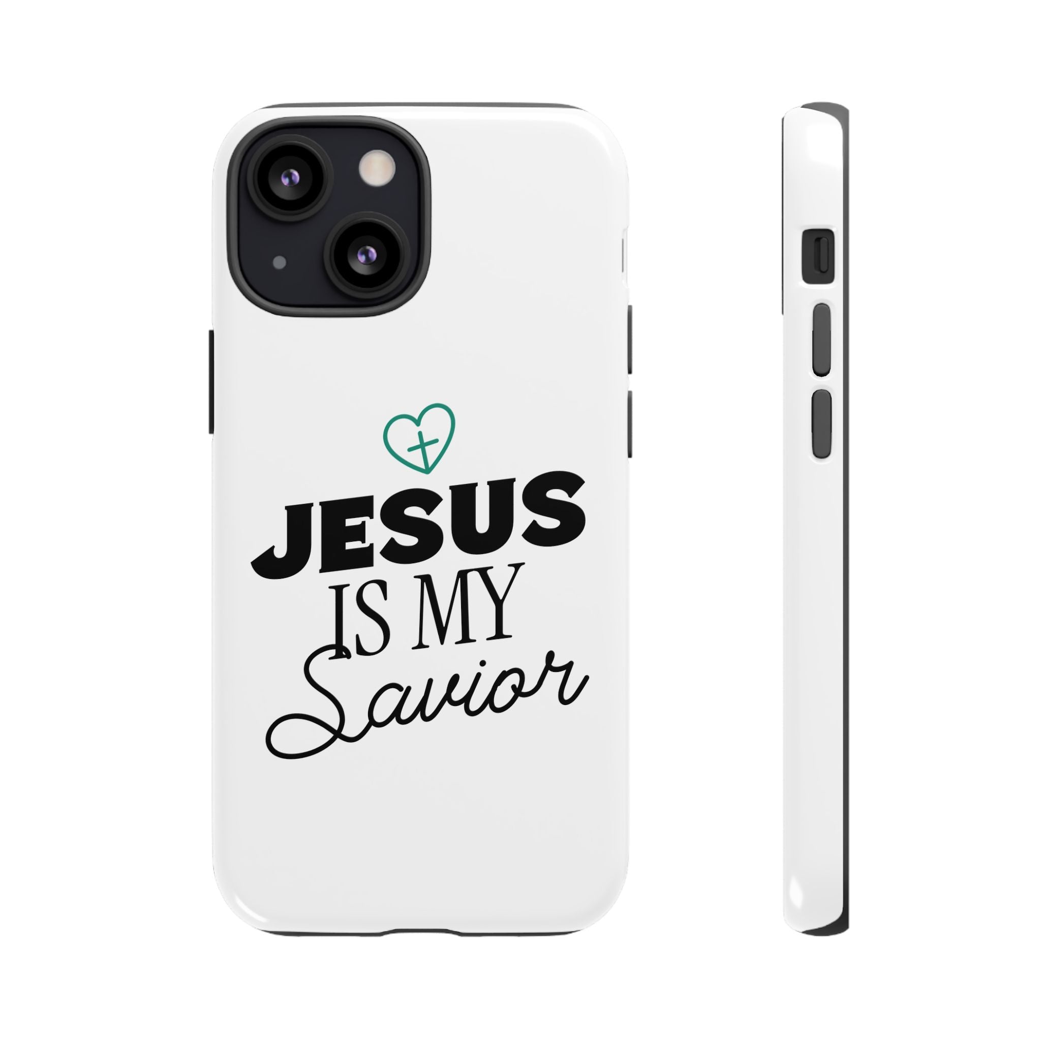Jesus Is My Savior Phone Case | Tough Cases for Faith & Inspiration, Christian Gifts, Stylish Protection, Bible Verse Accessories