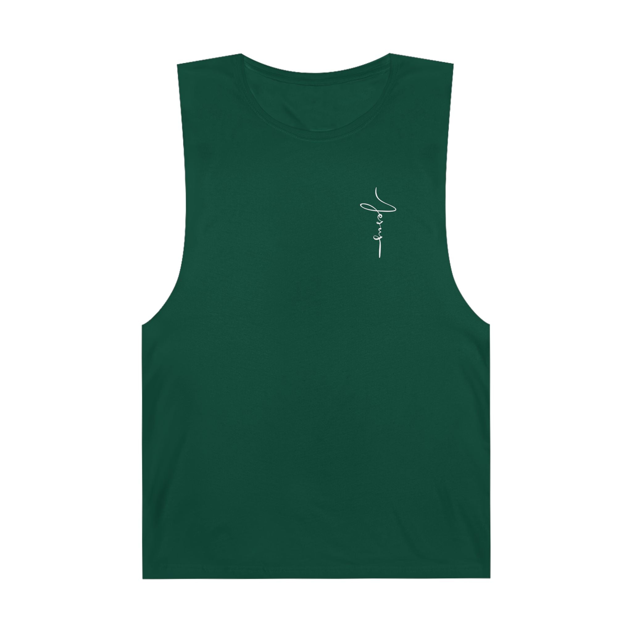 Jesus Got my Back Unisex Workout Tank Top with Motivational Christian Faith Quote, Fitness Top, Gym Wear, Attire, Casual Summer Wear