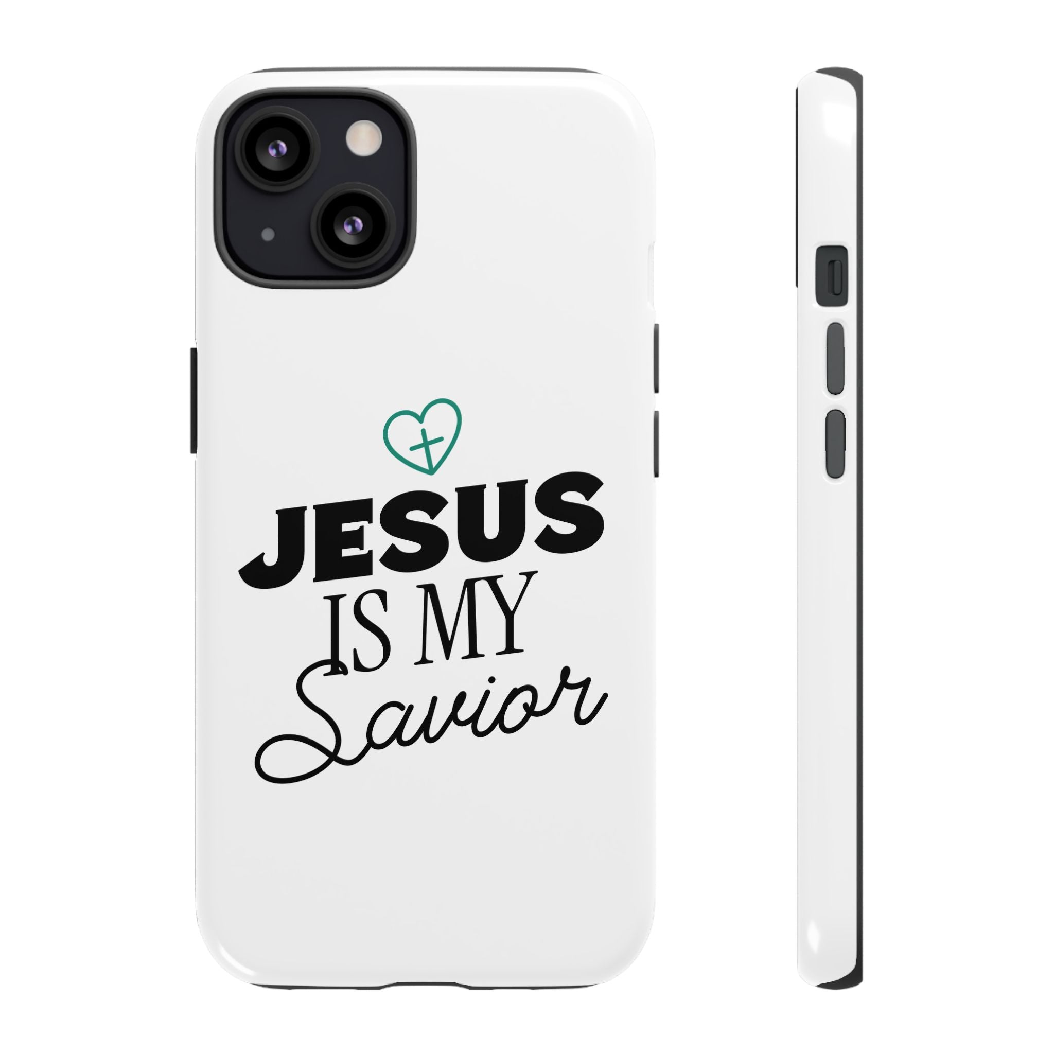 Jesus Is My Savior Phone Case | Tough Cases for Faith & Inspiration, Christian Gifts, Stylish Protection, Bible Verse Accessories