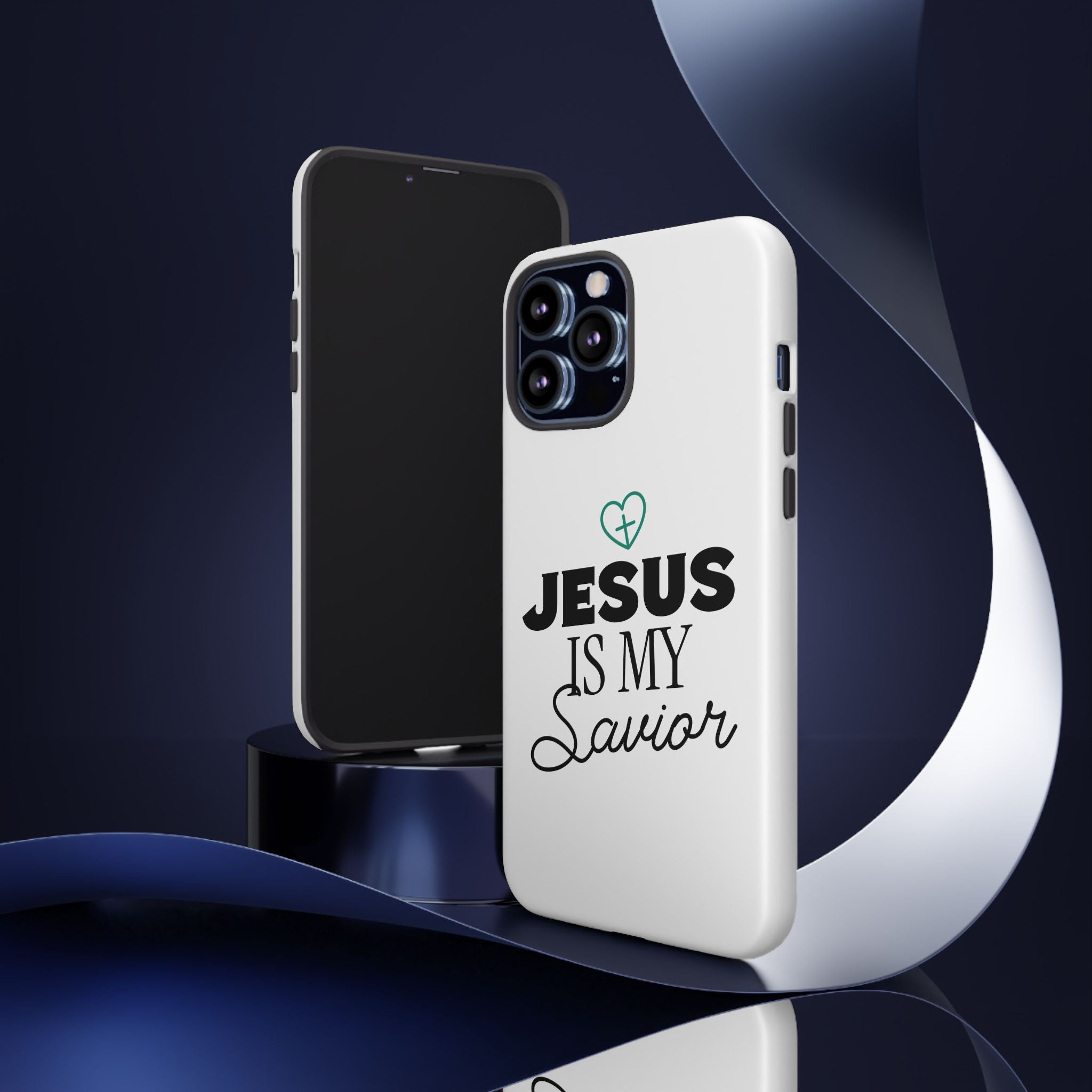 Jesus Is My Savior Phone Case | Tough Cases for Faith & Inspiration, Christian Gifts, Stylish Protection, Bible Verse Accessories