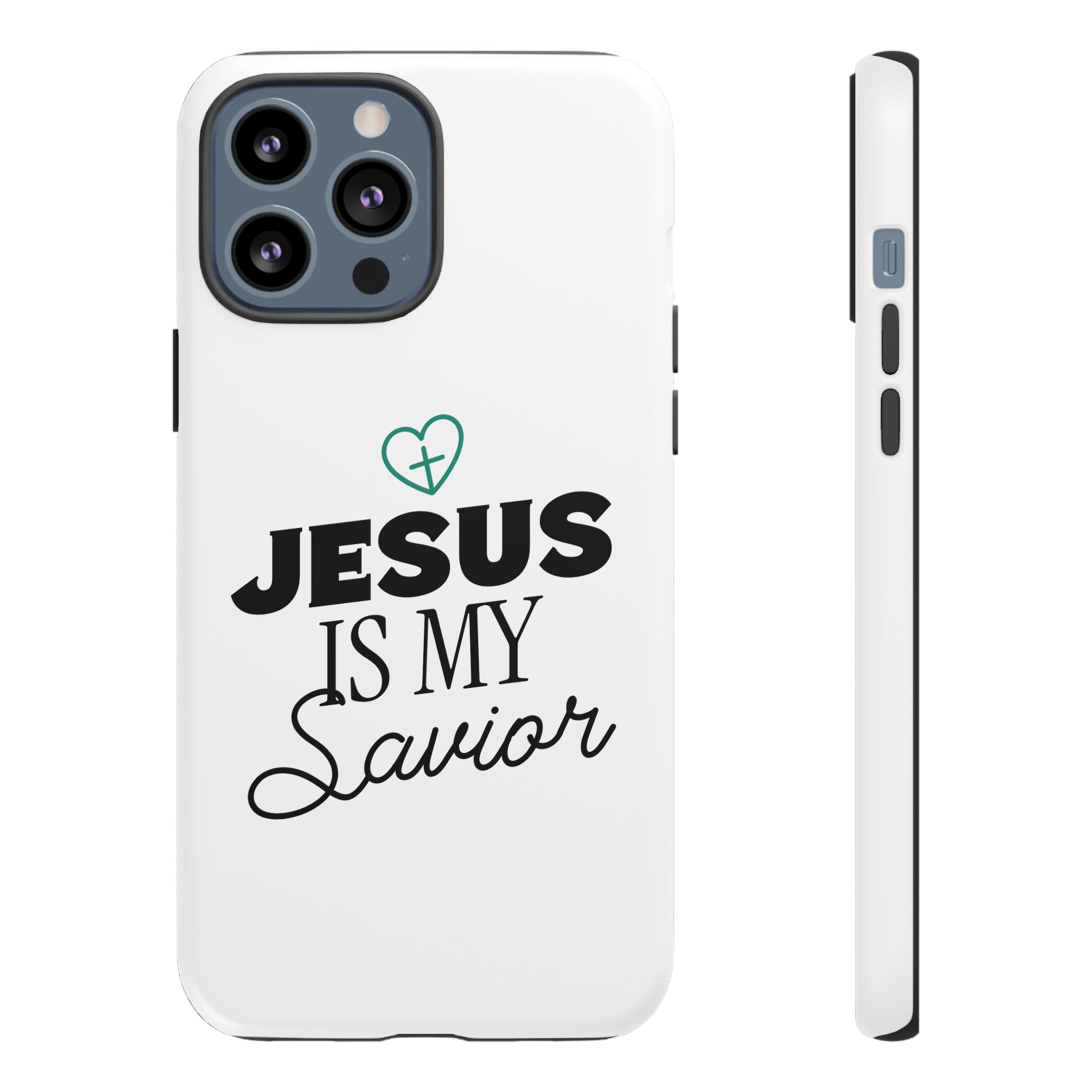 Jesus Is My Savior Phone Case | Tough Cases for Faith & Inspiration, Christian Gifts, Stylish Protection, Bible Verse Accessories