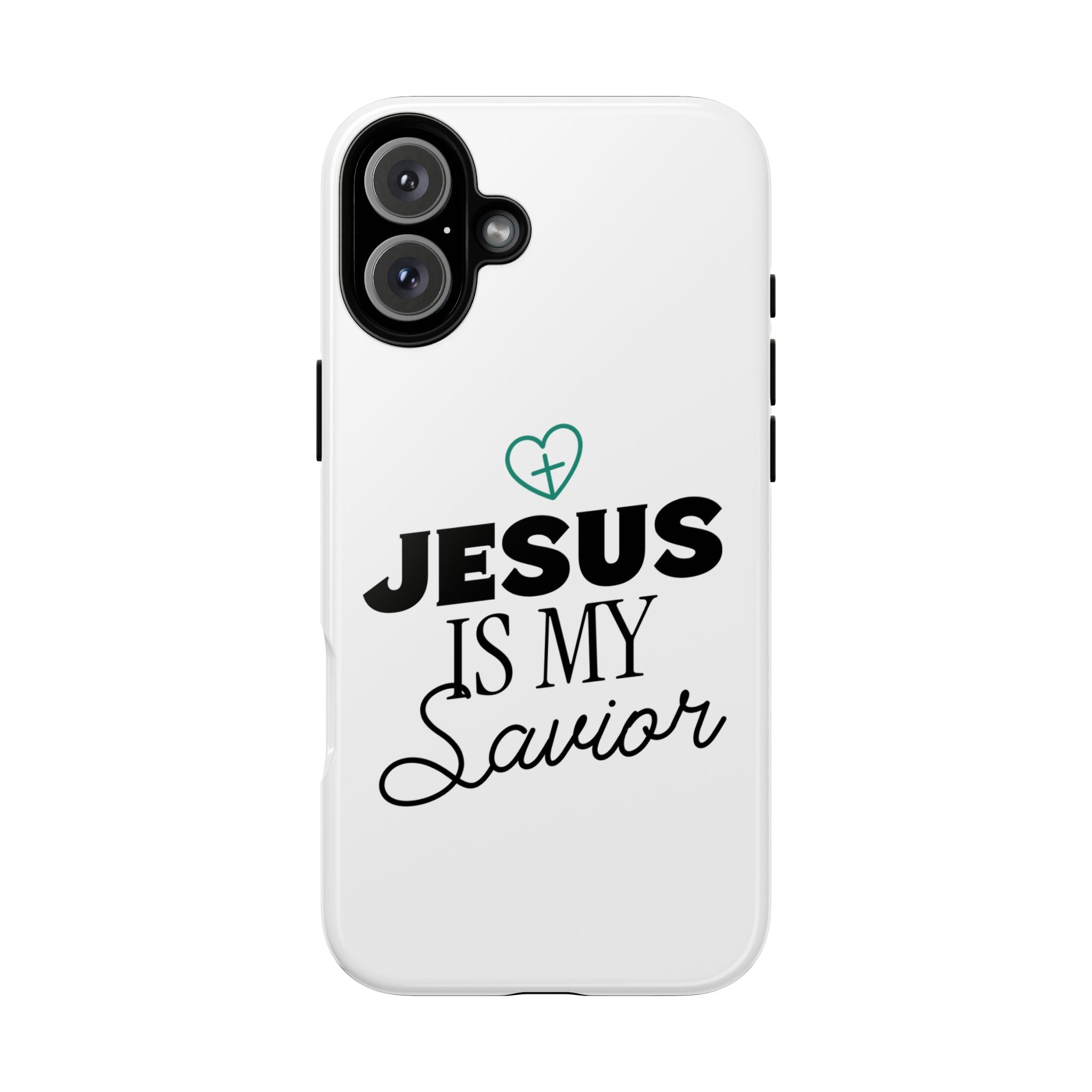 Jesus Is My Savior Phone Case | Tough Cases for Faith & Inspiration, Christian Gifts, Stylish Protection, Bible Verse Accessories