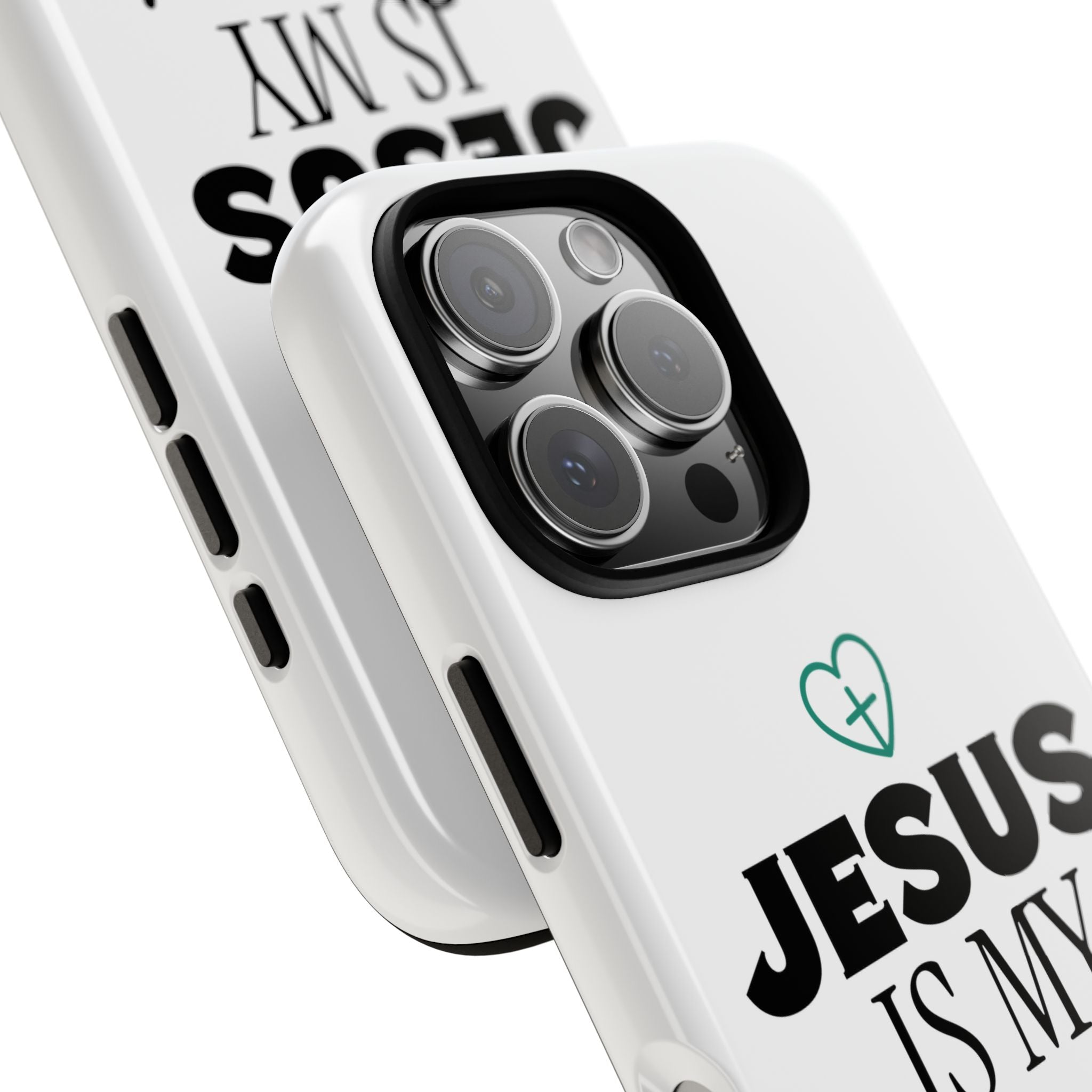 Jesus Is My Savior Phone Case | Tough Cases for Faith & Inspiration, Christian Gifts, Stylish Protection, Bible Verse Accessories