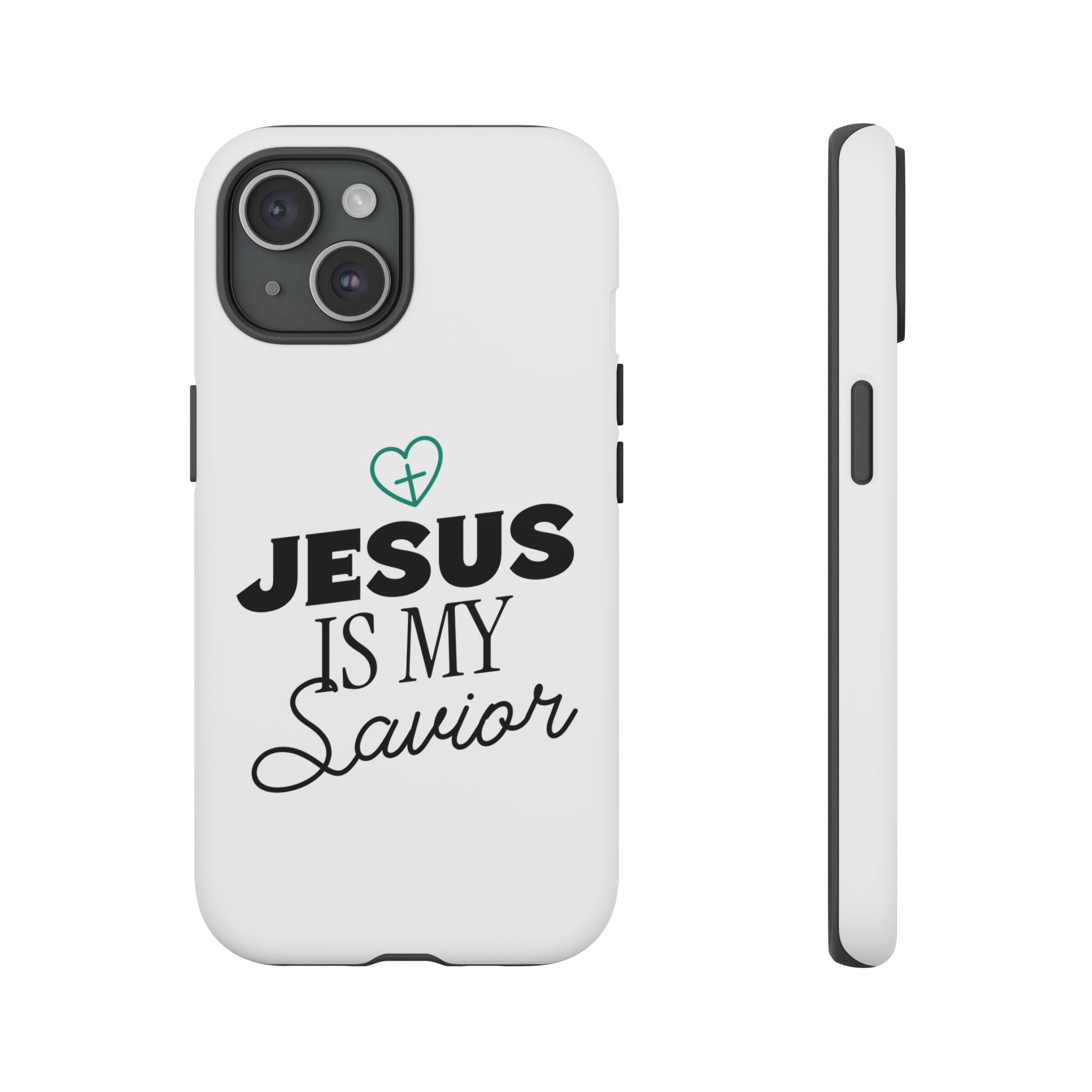 Jesus Is My Savior Phone Case | Tough Cases for Faith & Inspiration, Christian Gifts, Stylish Protection, Bible Verse Accessories