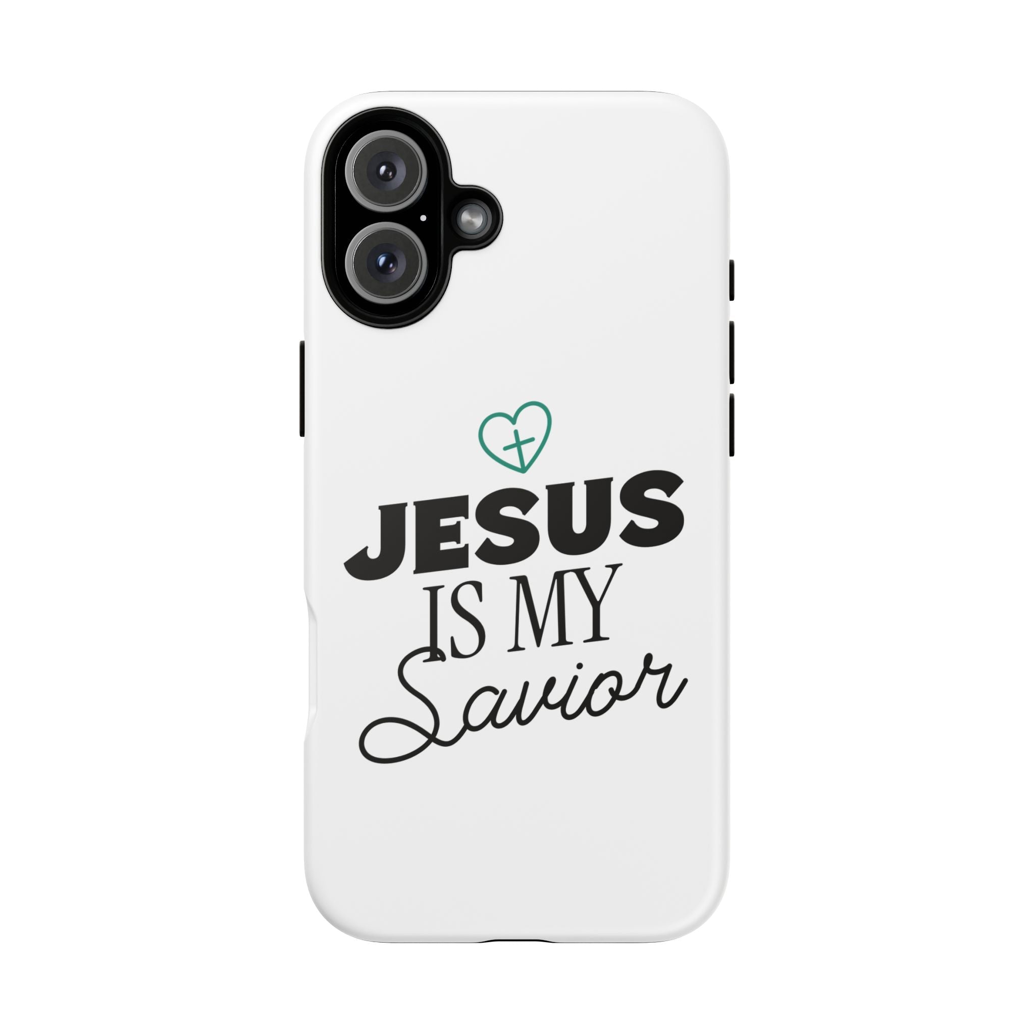 Jesus Is My Savior Phone Case | Tough Cases for Faith & Inspiration, Christian Gifts, Stylish Protection, Bible Verse Accessories