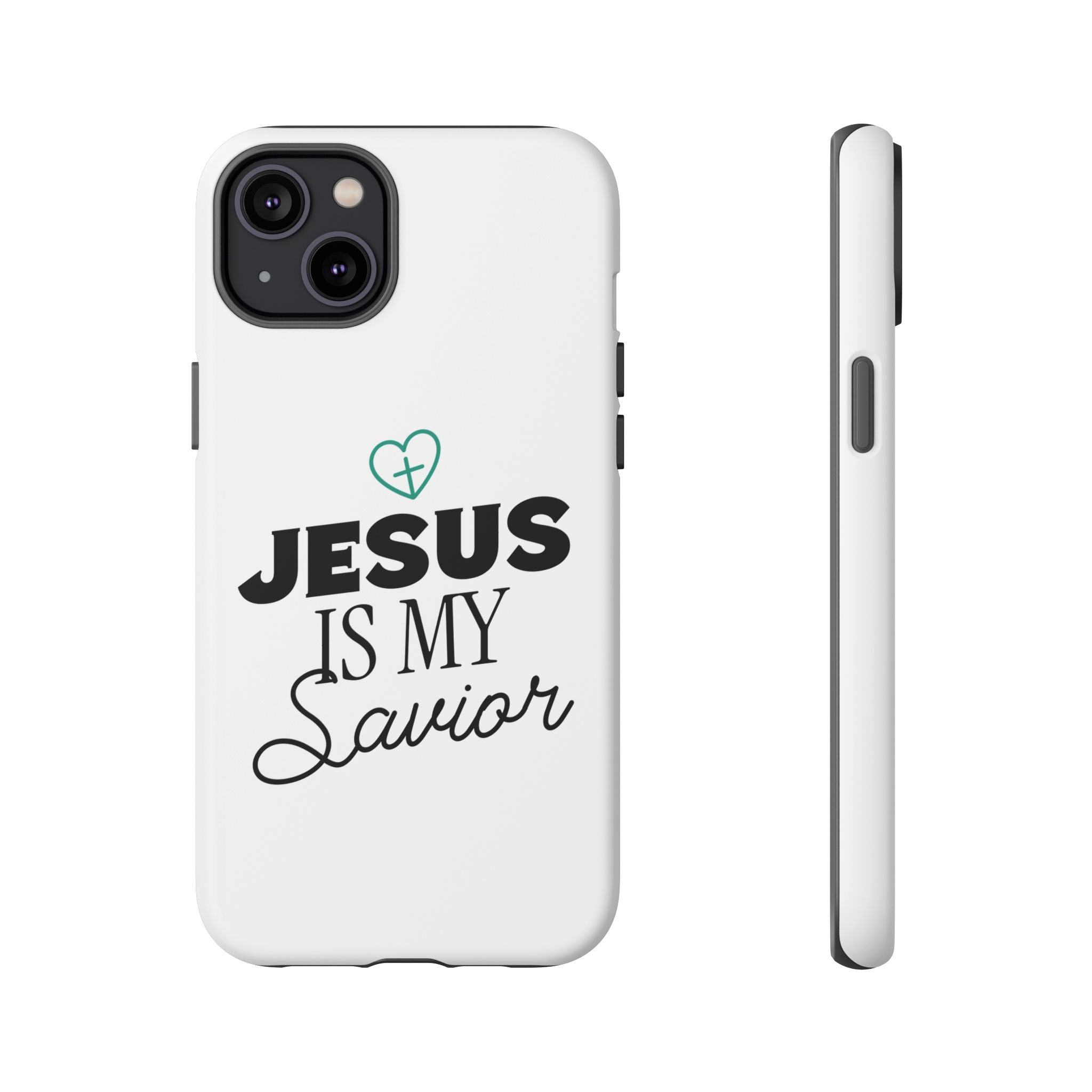 Jesus Is My Savior Phone Case | Tough Cases for Faith & Inspiration, Christian Gifts, Stylish Protection, Bible Verse Accessories