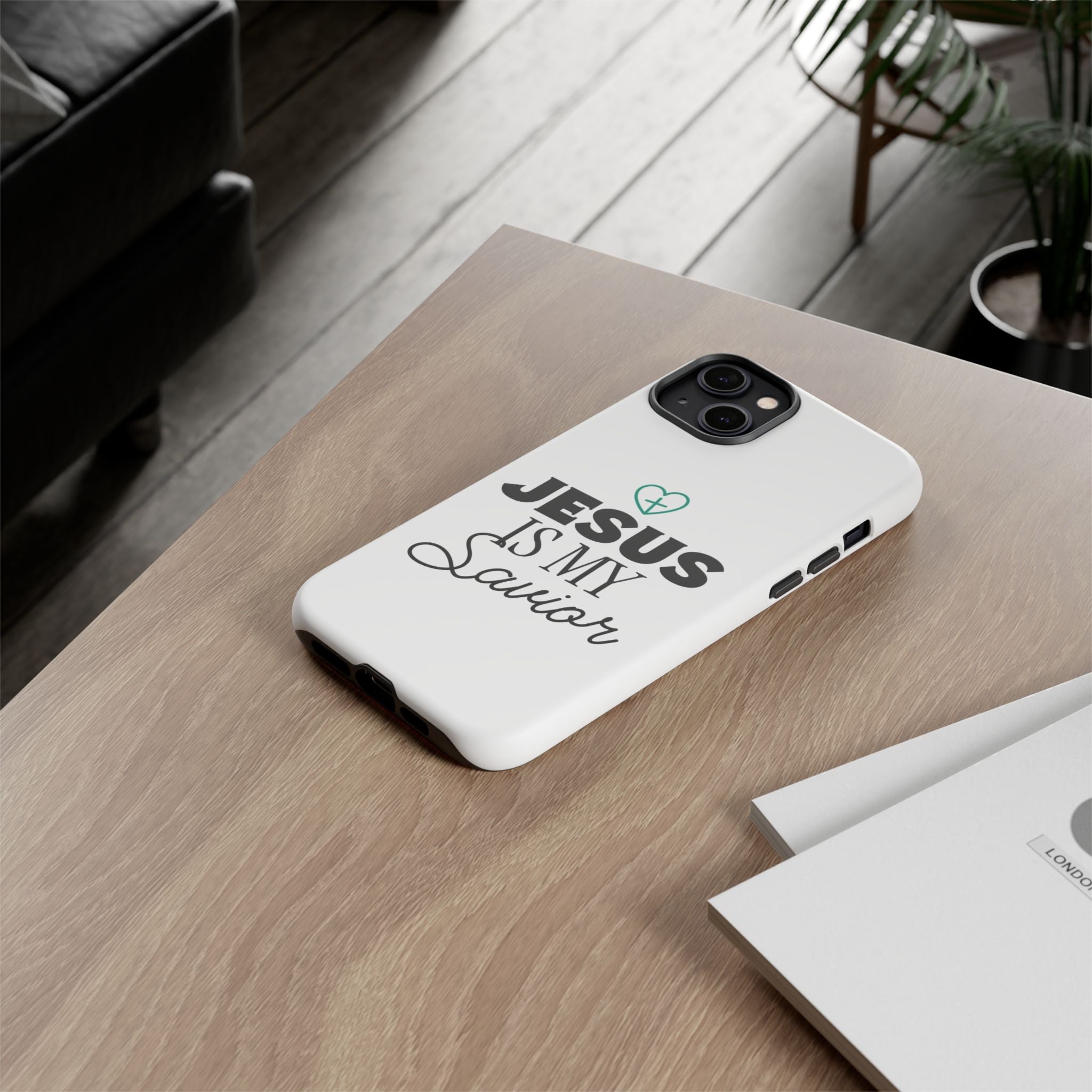 Jesus Is My Savior Phone Case | Tough Cases for Faith & Inspiration, Christian Gifts, Stylish Protection, Bible Verse Accessories