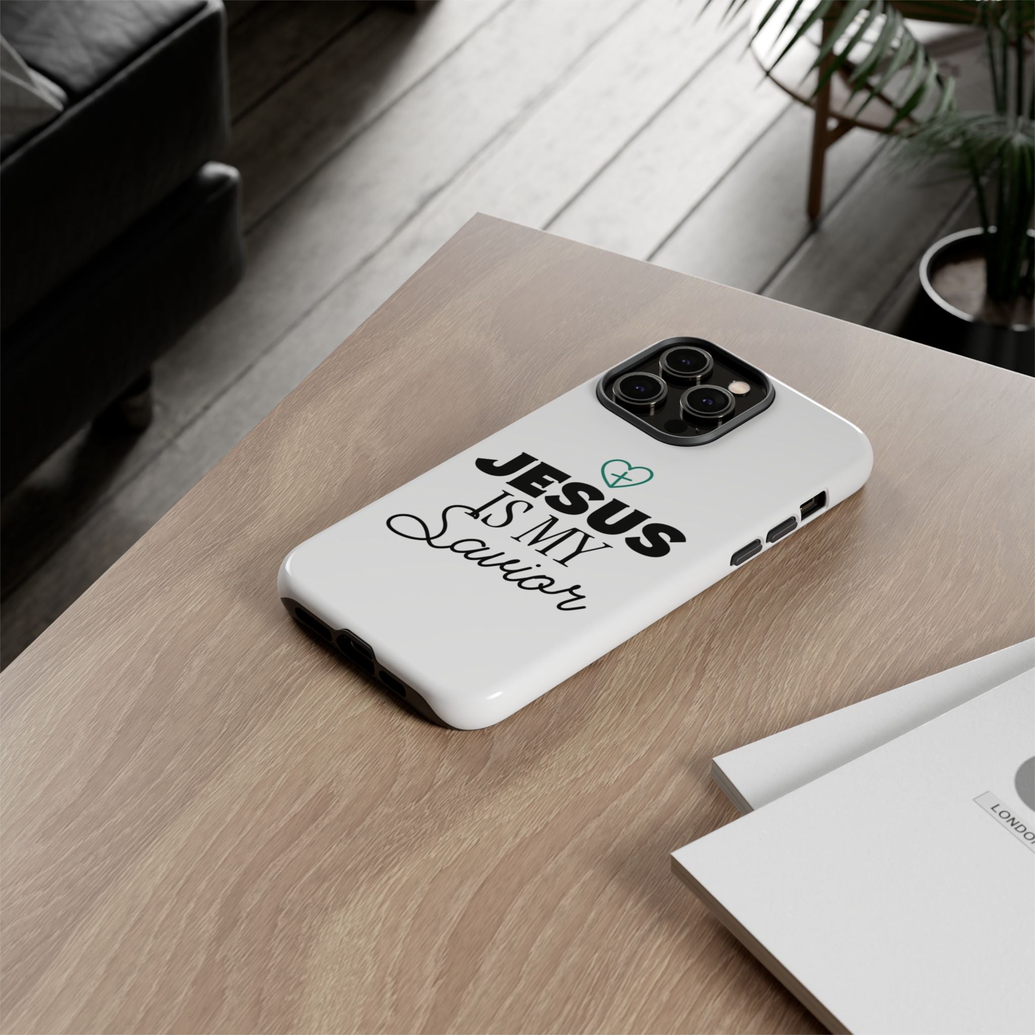Jesus Is My Savior Phone Case | Tough Cases for Faith & Inspiration, Christian Gifts, Stylish Protection, Bible Verse Accessories