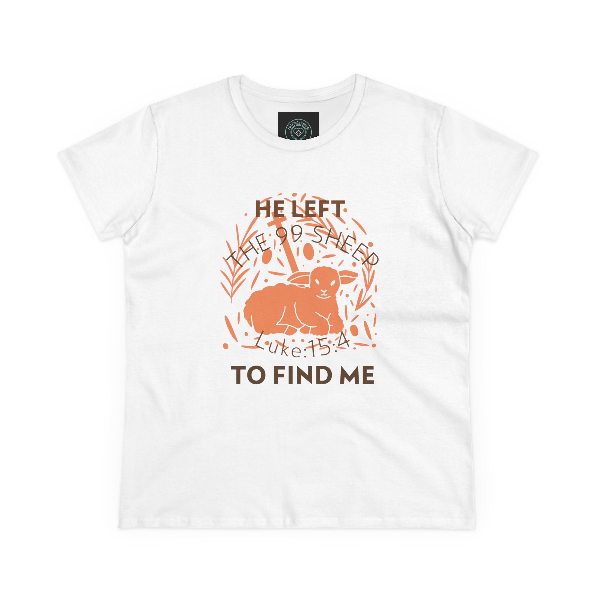 Lost sheep, the 99 sheep Jesus Women's Tee, Casual Faith Shirt, Everyday Affirmation Top, Godly Girl graphic Tee, Gift for Her