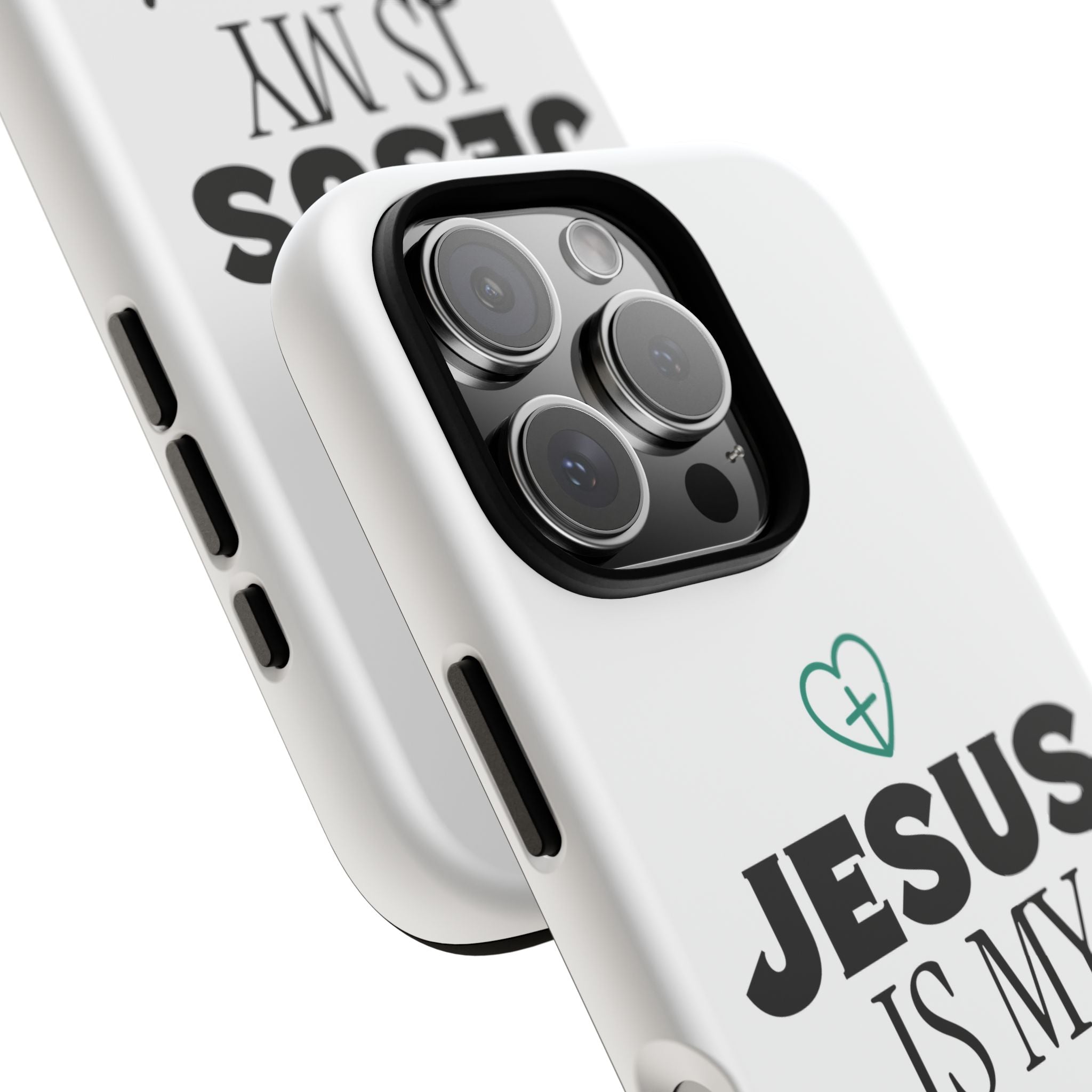 Jesus Is My Savior Phone Case | Tough Cases for Faith & Inspiration, Christian Gifts, Stylish Protection, Bible Verse Accessories