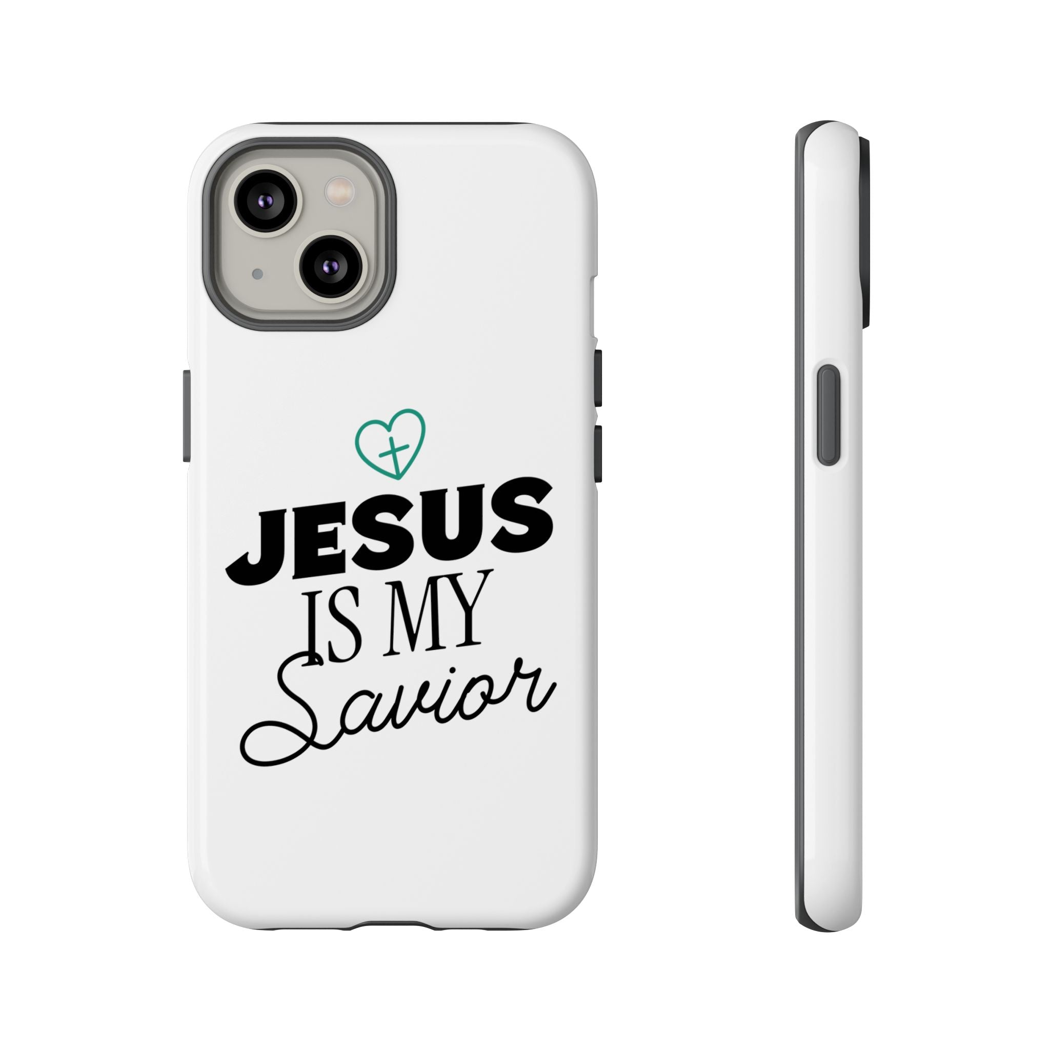 Jesus Is My Savior Phone Case | Tough Cases for Faith & Inspiration, Christian Gifts, Stylish Protection, Bible Verse Accessories