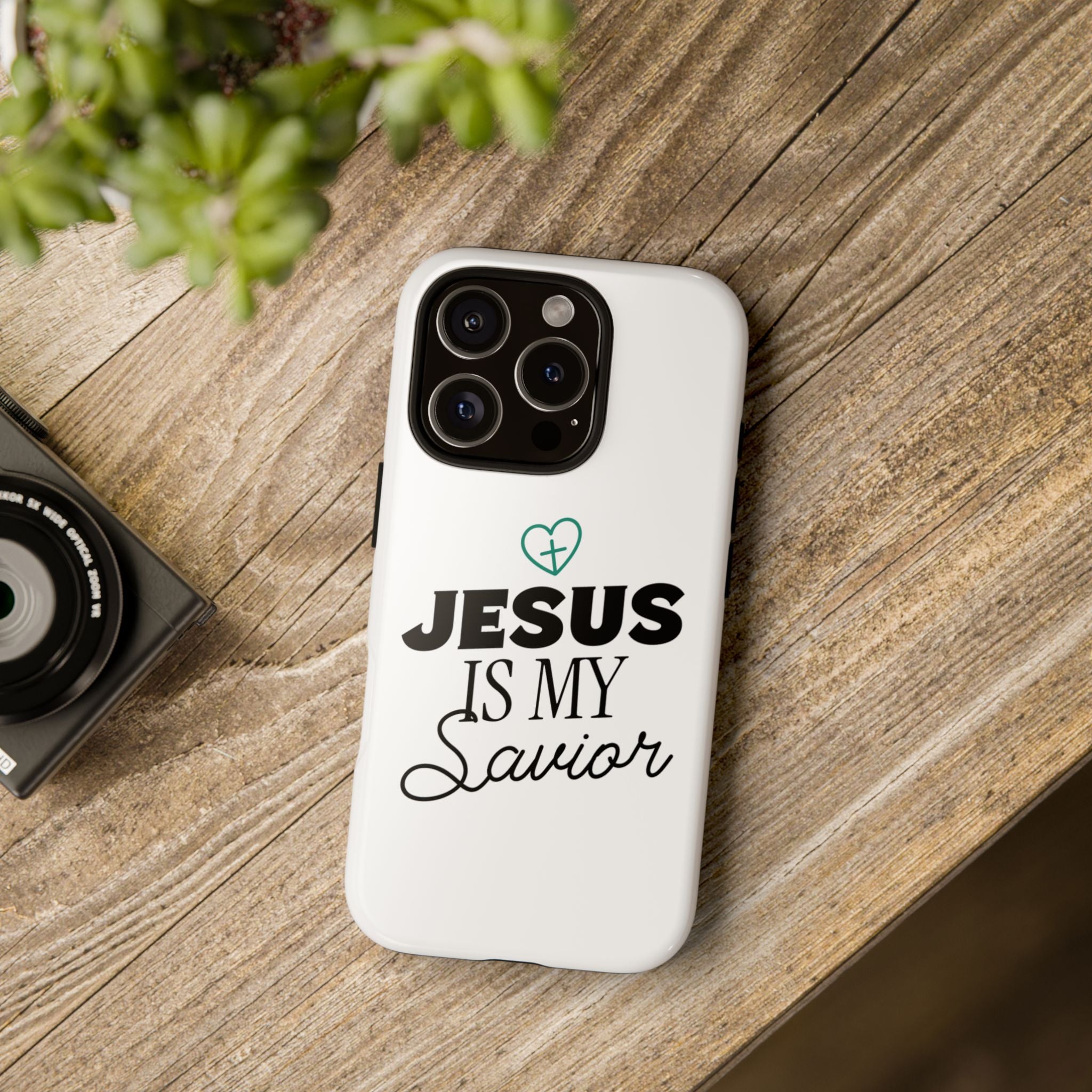 Jesus Is My Savior Phone Case | Tough Cases for Faith & Inspiration, Christian Gifts, Stylish Protection, Bible Verse Accessories