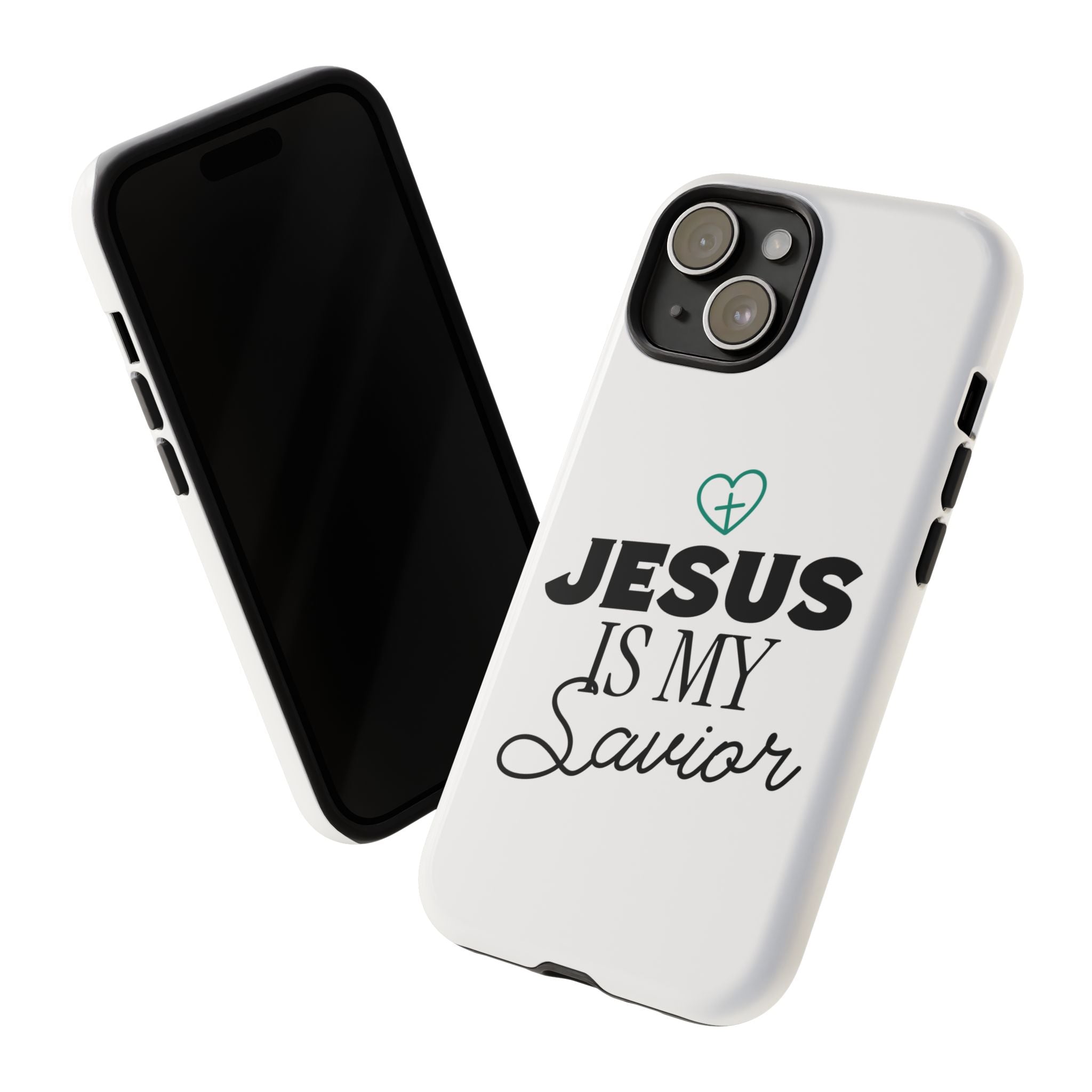 Jesus Is My Savior Phone Case | Tough Cases for Faith & Inspiration, Christian Gifts, Stylish Protection, Bible Verse Accessories