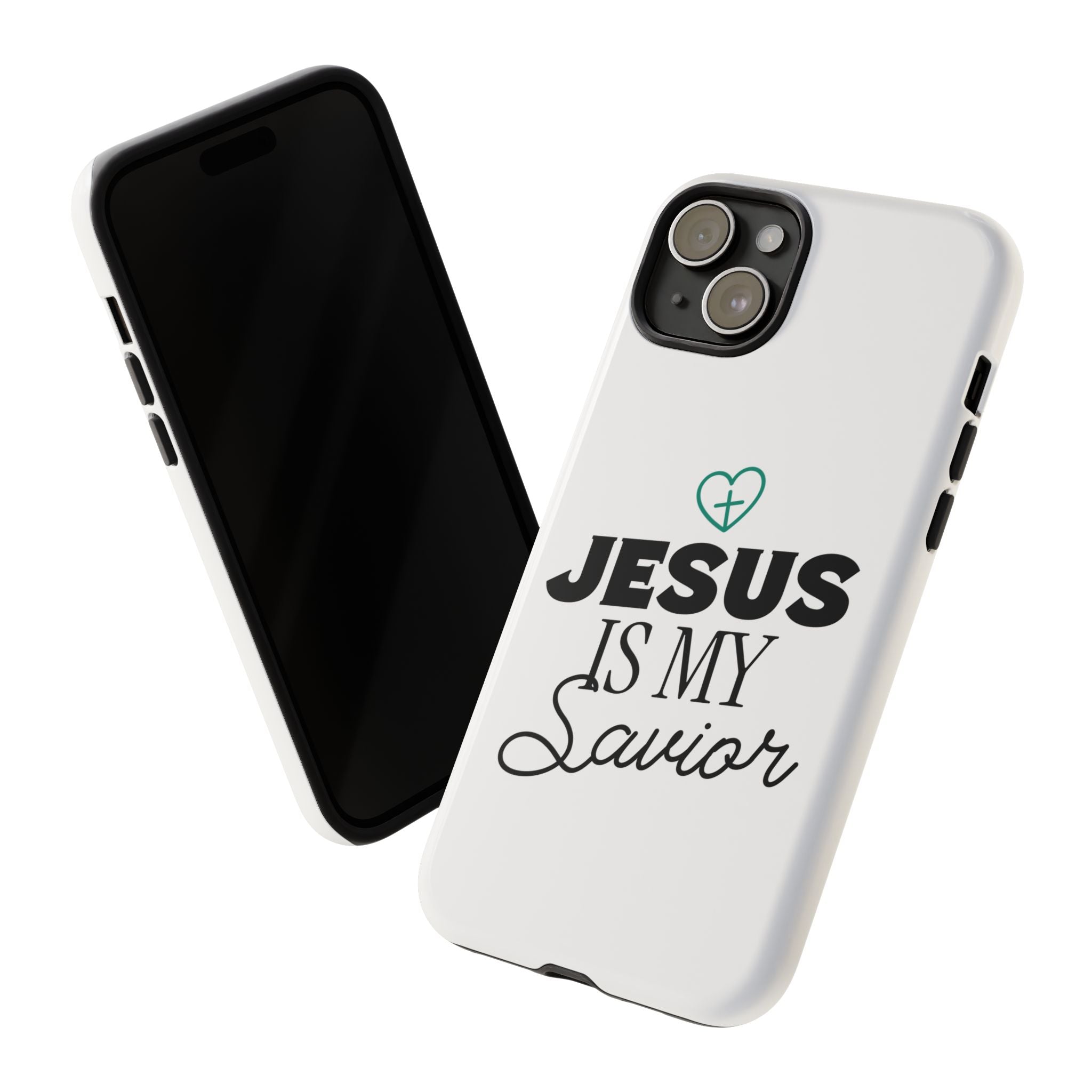Jesus Is My Savior Phone Case | Tough Cases for Faith & Inspiration, Christian Gifts, Stylish Protection, Bible Verse Accessories