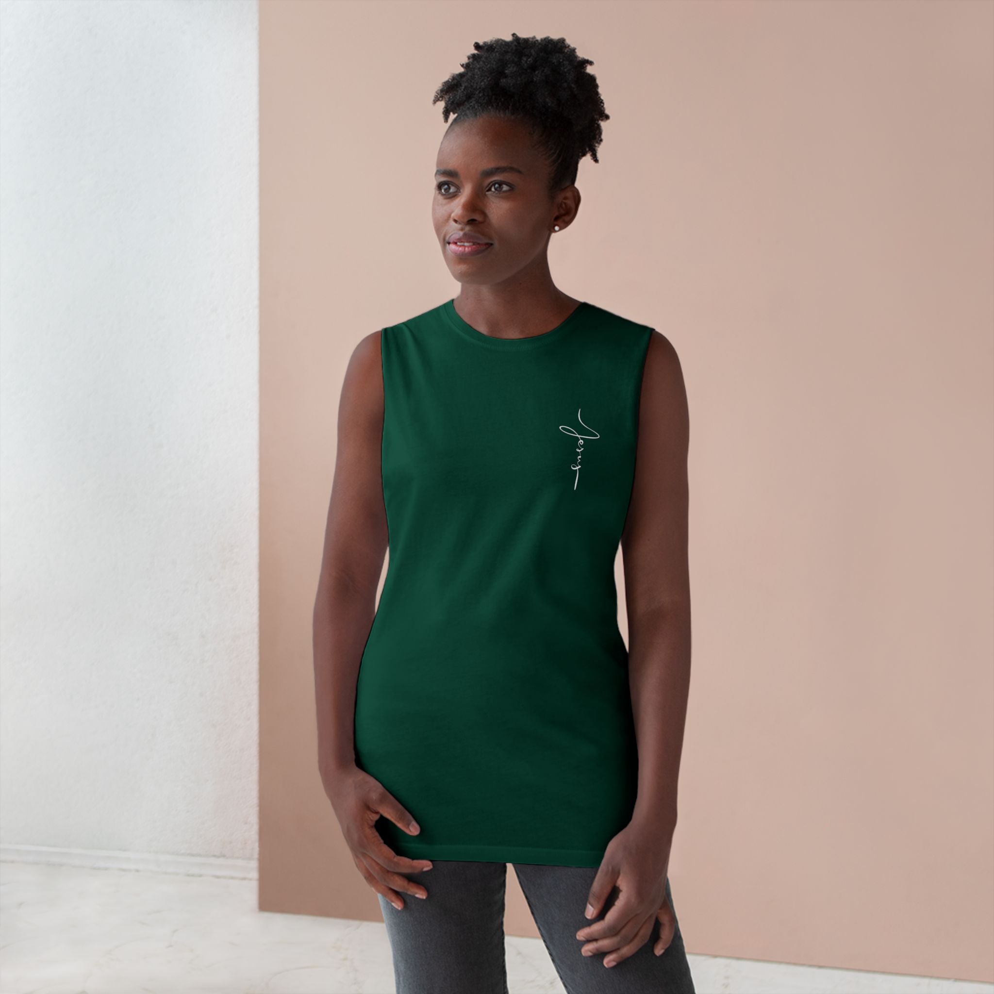 Jesus Got my Back Unisex Workout Tank Top with Motivational Christian Faith Quote, Fitness Top, Gym Wear, Attire, Casual Summer Wear