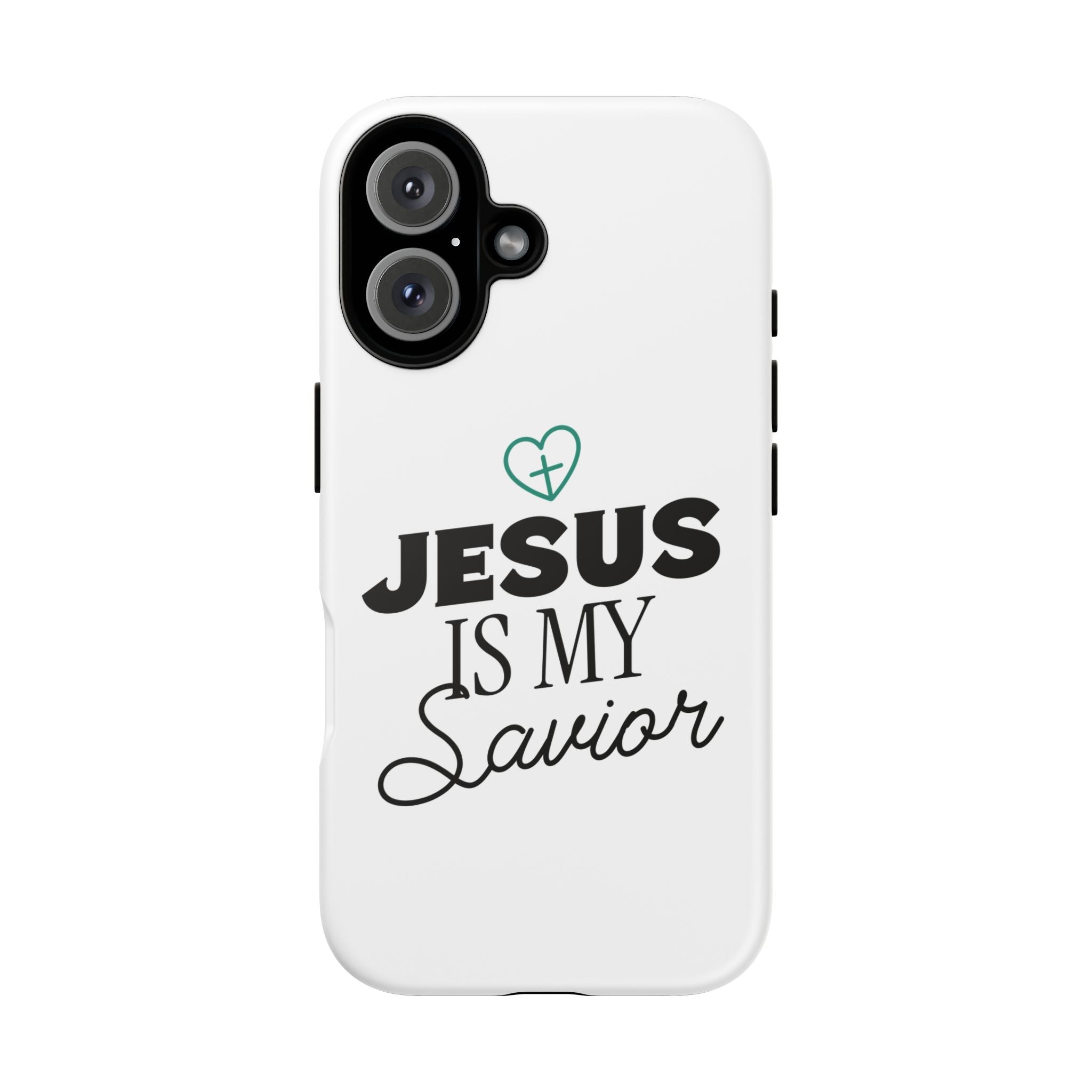 Jesus Is My Savior Phone Case | Tough Cases for Faith & Inspiration, Christian Gifts, Stylish Protection, Bible Verse Accessories
