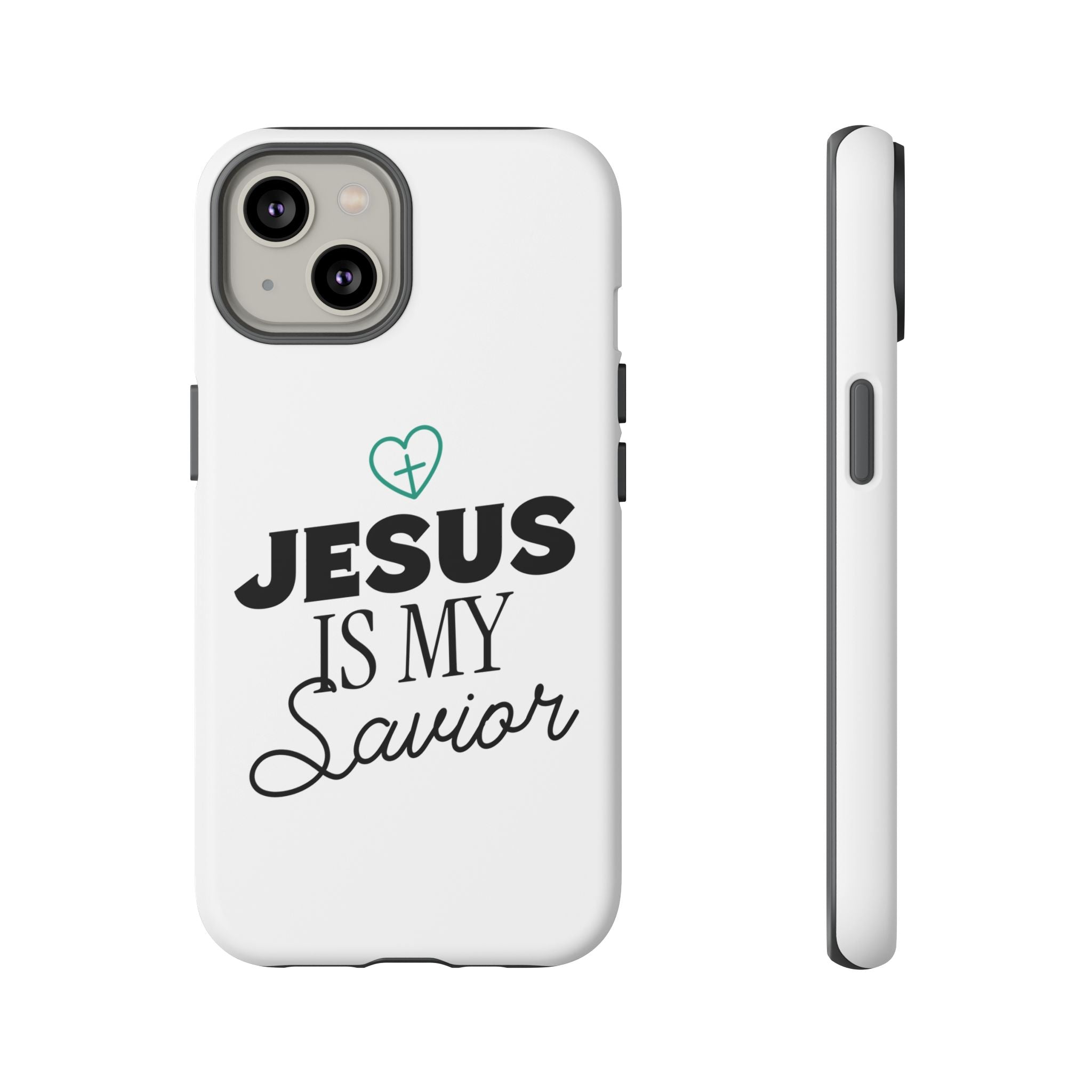 Jesus Is My Savior Phone Case | Tough Cases for Faith & Inspiration, Christian Gifts, Stylish Protection, Bible Verse Accessories