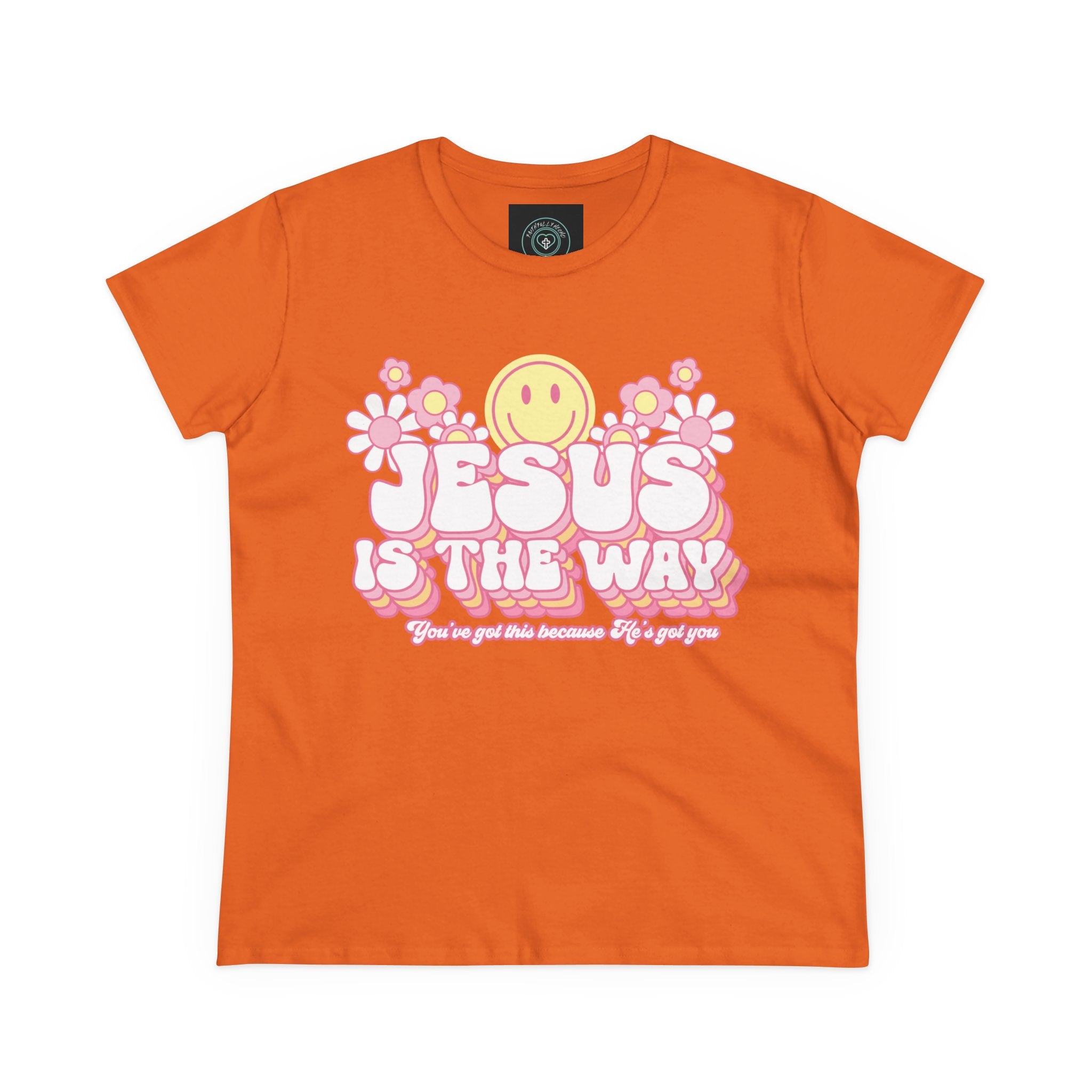 Inspirational Women's Tee, Casual Faith Shirt, Everyday Affirmation Top, Jesus is the Way Graphic Tee, Gift for Her