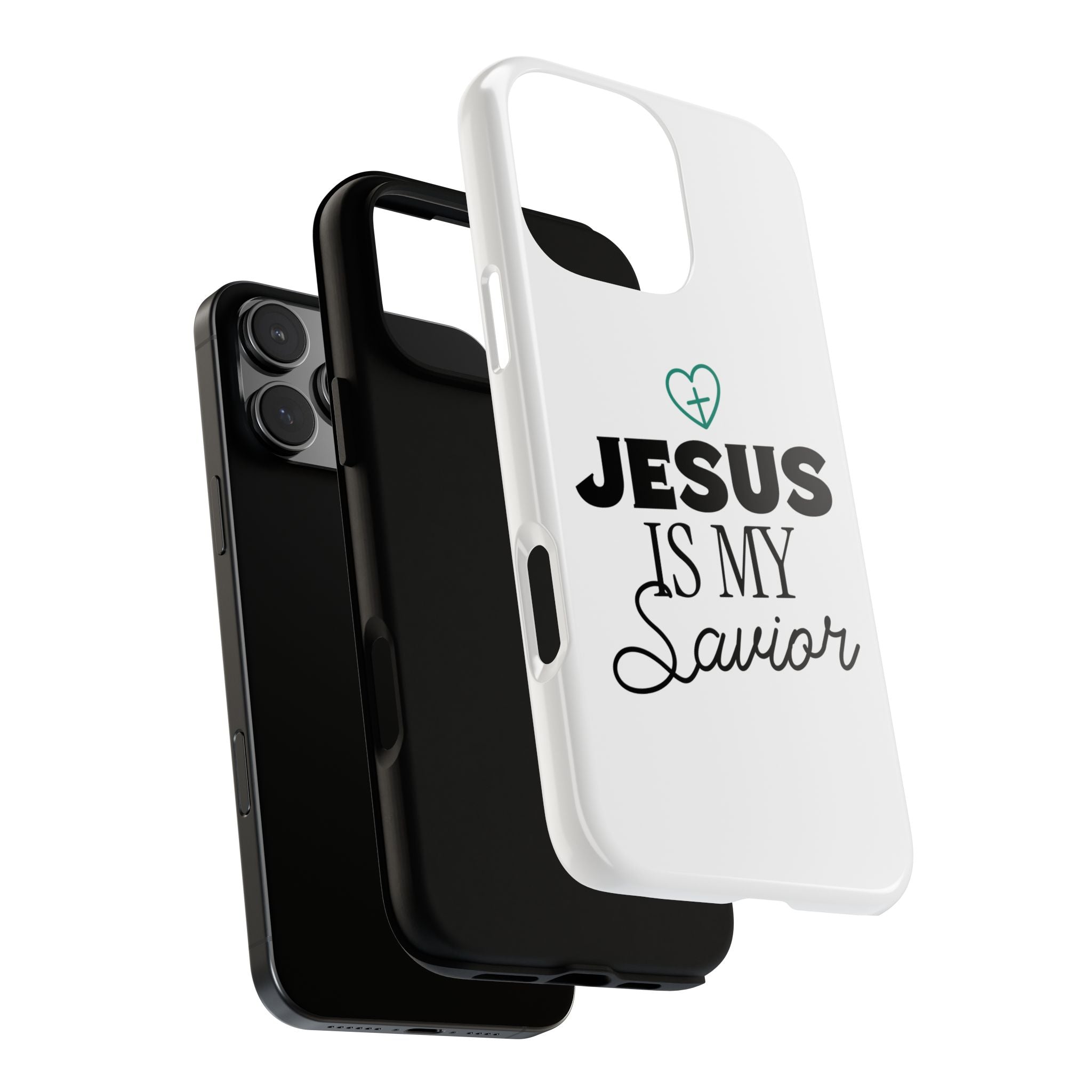 Jesus Is My Savior Phone Case | Tough Cases for Faith & Inspiration, Christian Gifts, Stylish Protection, Bible Verse Accessories
