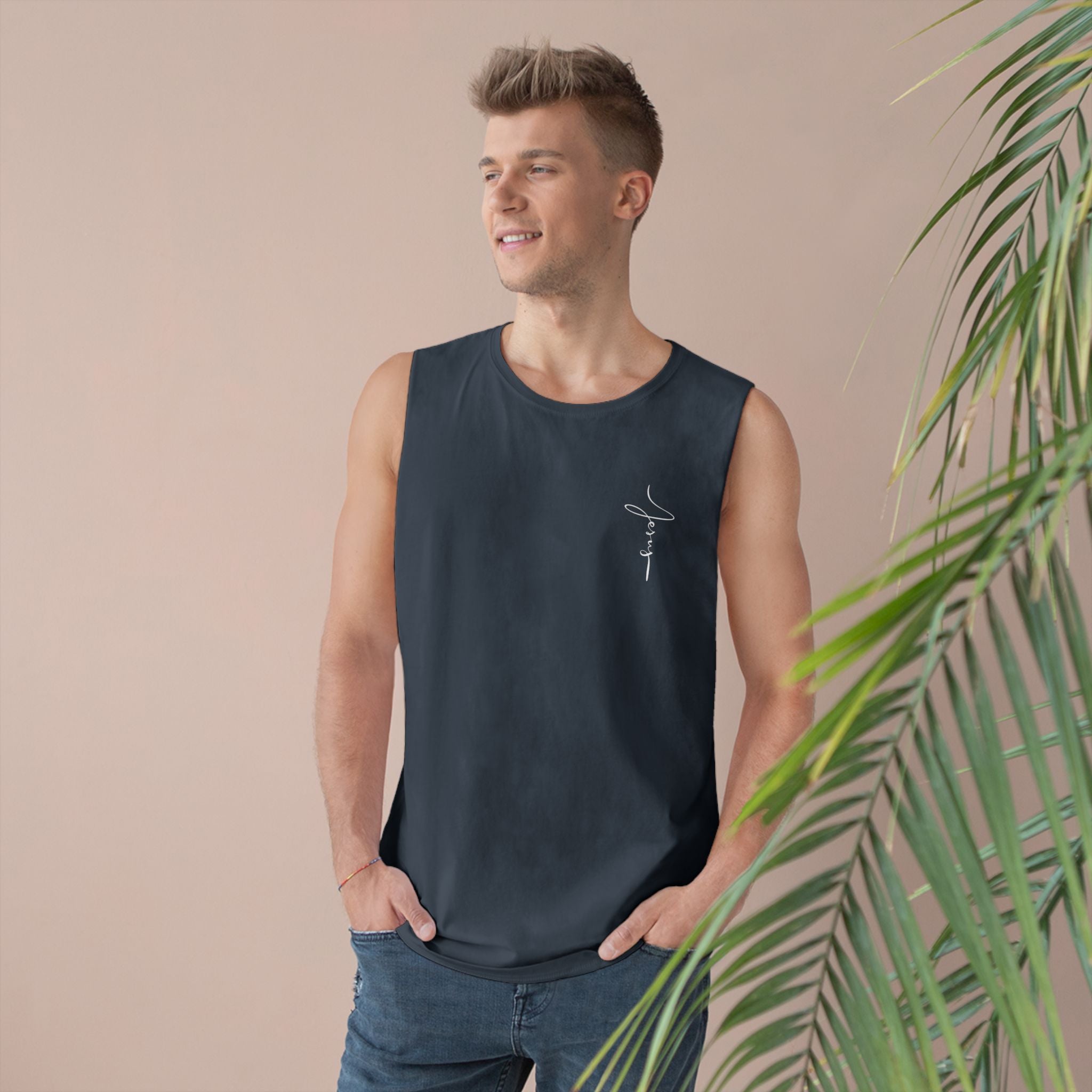 Jesus Got my Back Unisex Workout Tank Top with Motivational Christian Faith Quote, Fitness Top, Gym Wear, Attire, Casual Summer Wear