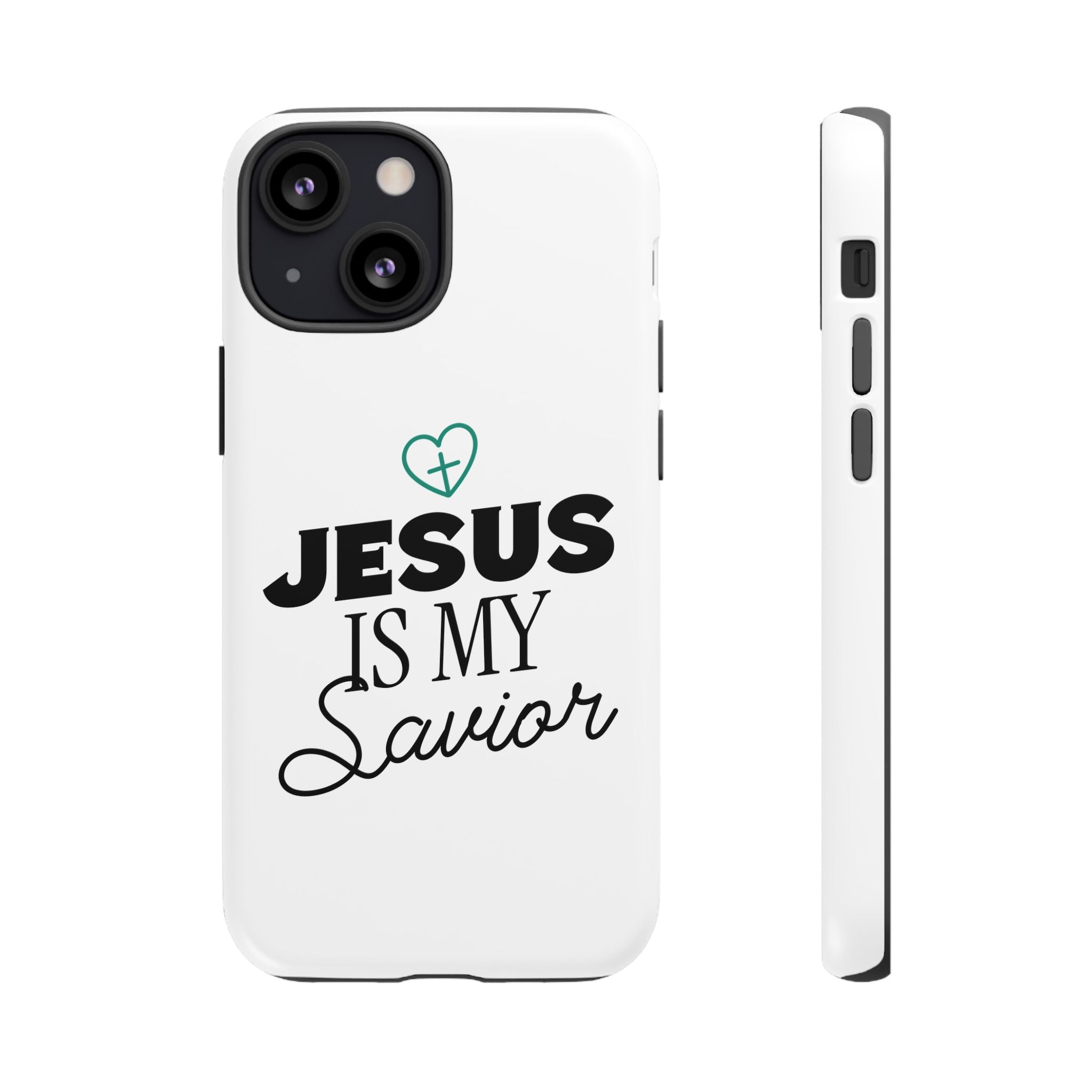 Jesus Is My Savior Phone Case | Tough Cases for Faith & Inspiration, Christian Gifts, Stylish Protection, Bible Verse Accessories