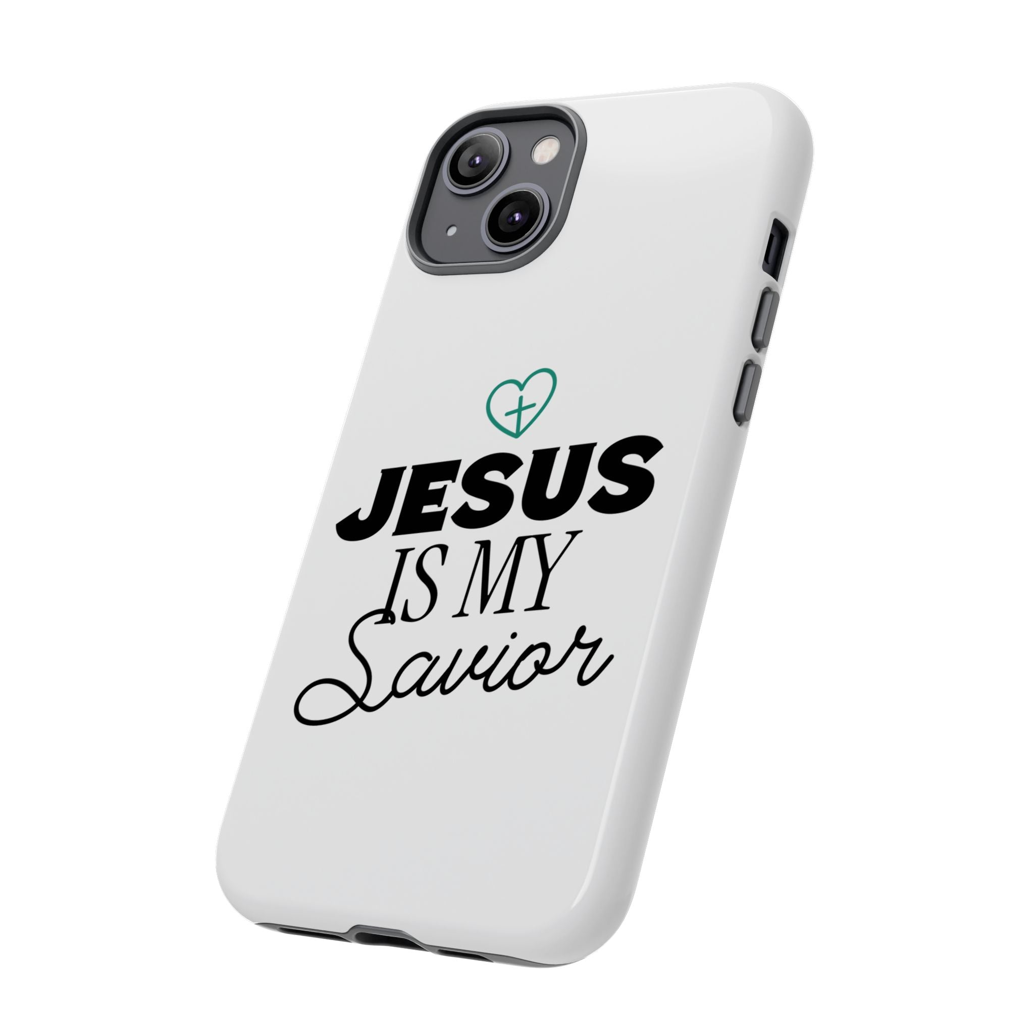 Jesus Is My Savior Phone Case | Tough Cases for Faith & Inspiration, Christian Gifts, Stylish Protection, Bible Verse Accessories