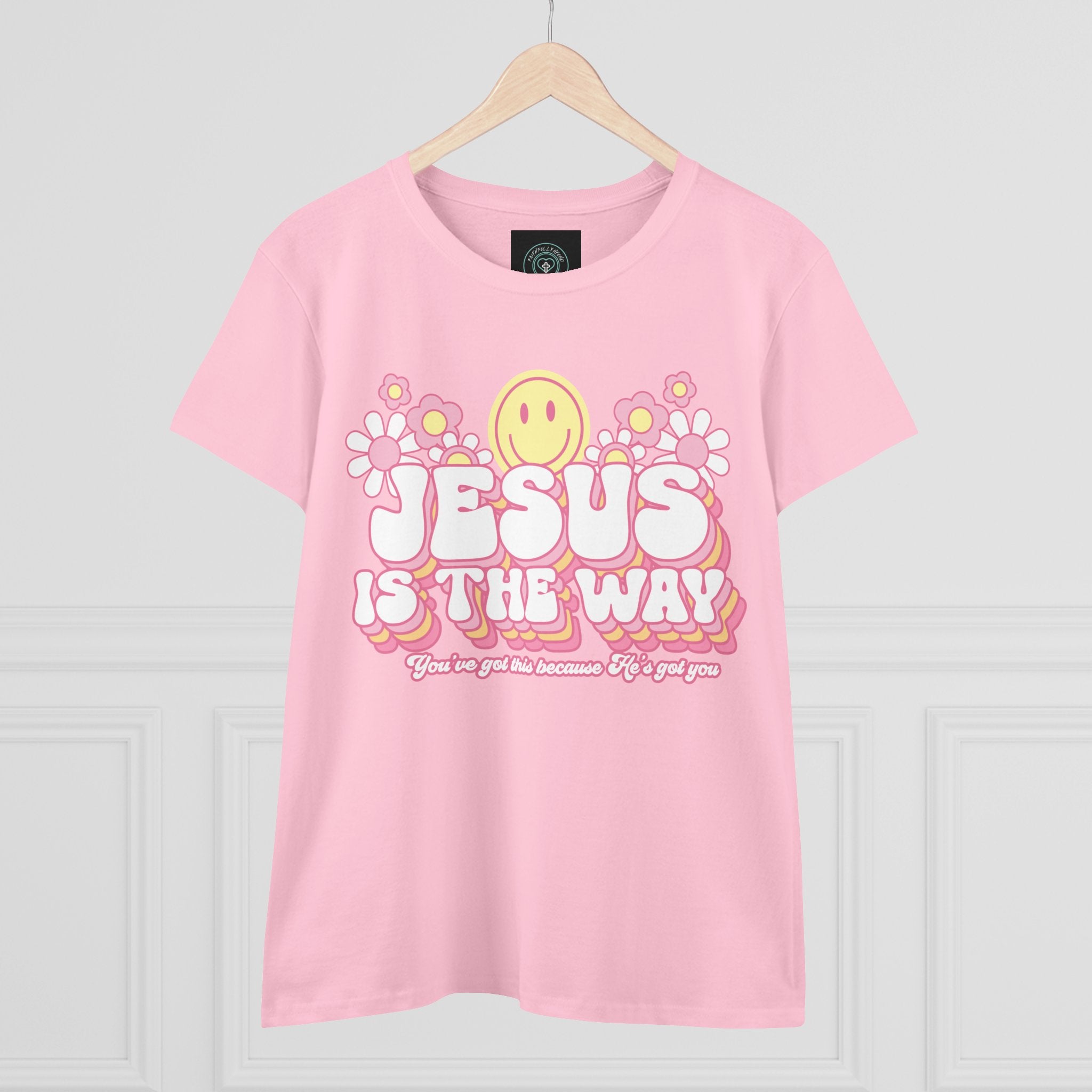 Inspirational Women's Tee, Casual Faith Shirt, Everyday Affirmation Top, Jesus is the Way Graphic Tee, Gift for Her