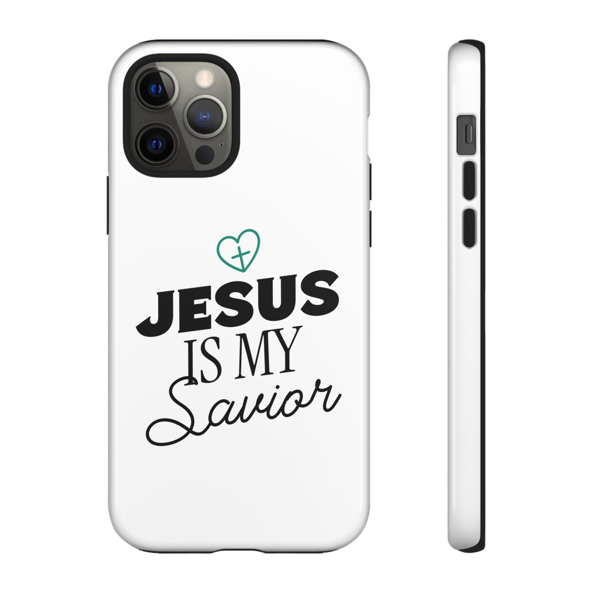 Jesus Is My Savior Phone Case | Tough Cases for Faith & Inspiration, Christian Gifts, Stylish Protection, Bible Verse Accessories