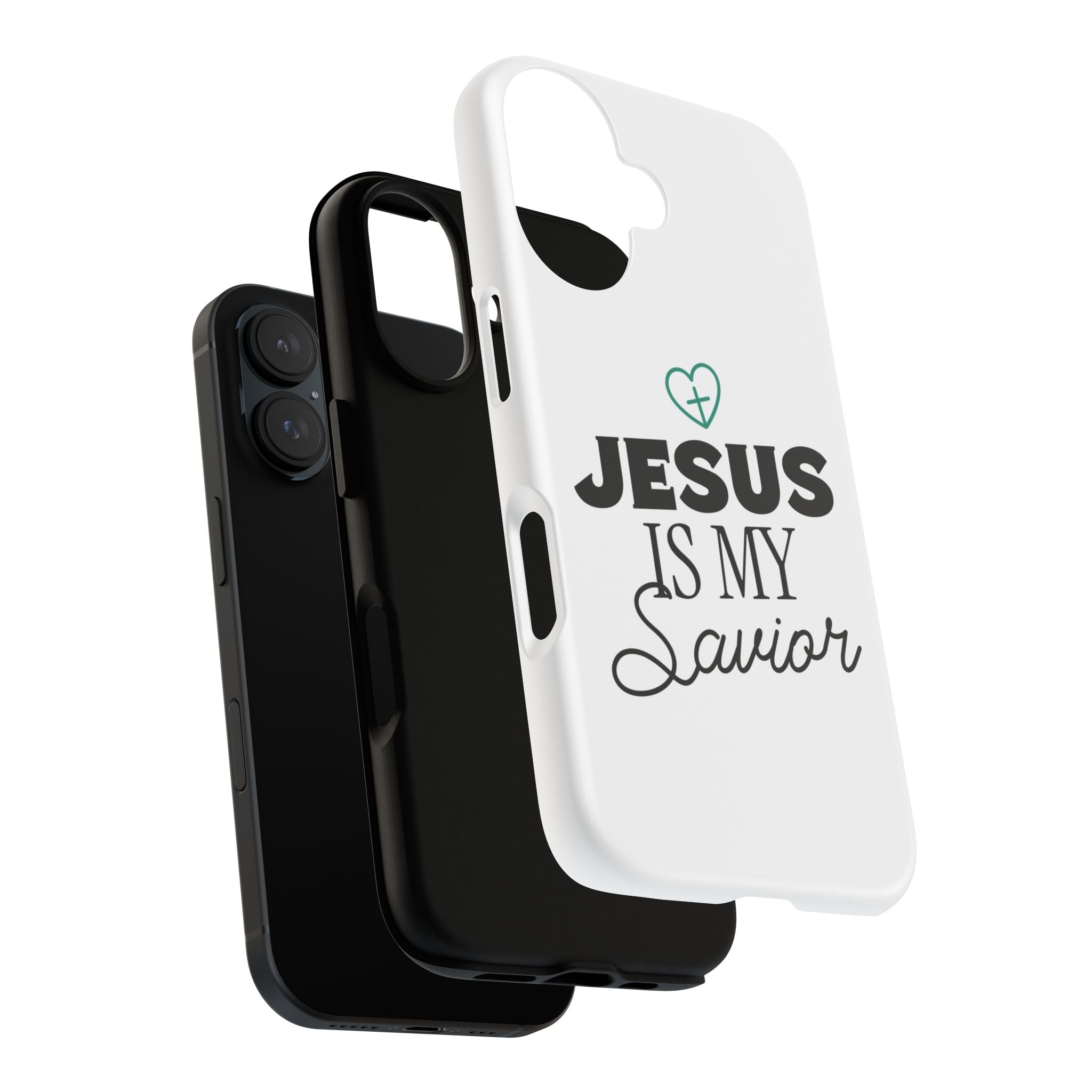 Jesus Is My Savior Phone Case | Tough Cases for Faith & Inspiration, Christian Gifts, Stylish Protection, Bible Verse Accessories