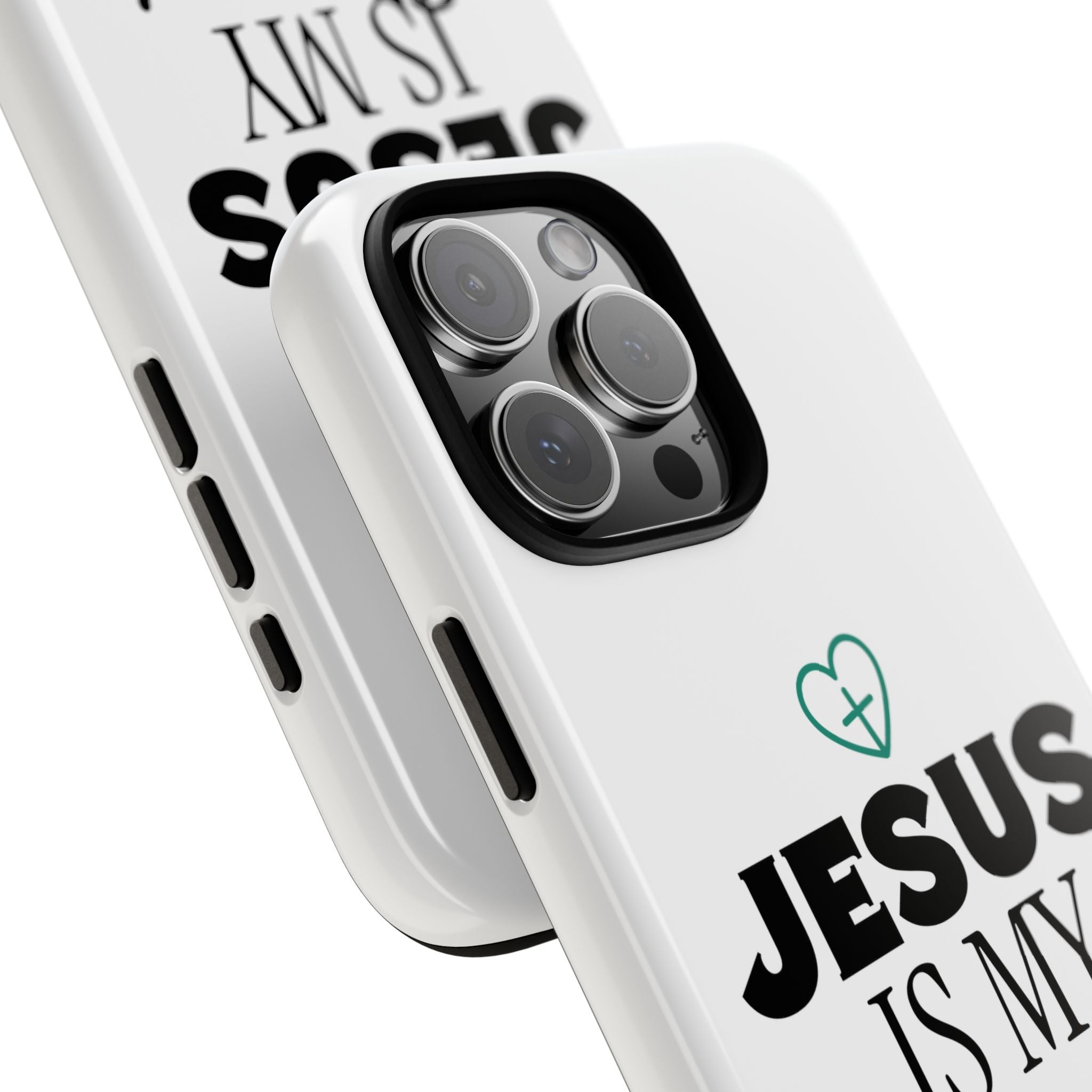 Jesus Is My Savior Phone Case | Tough Cases for Faith & Inspiration, Christian Gifts, Stylish Protection, Bible Verse Accessories