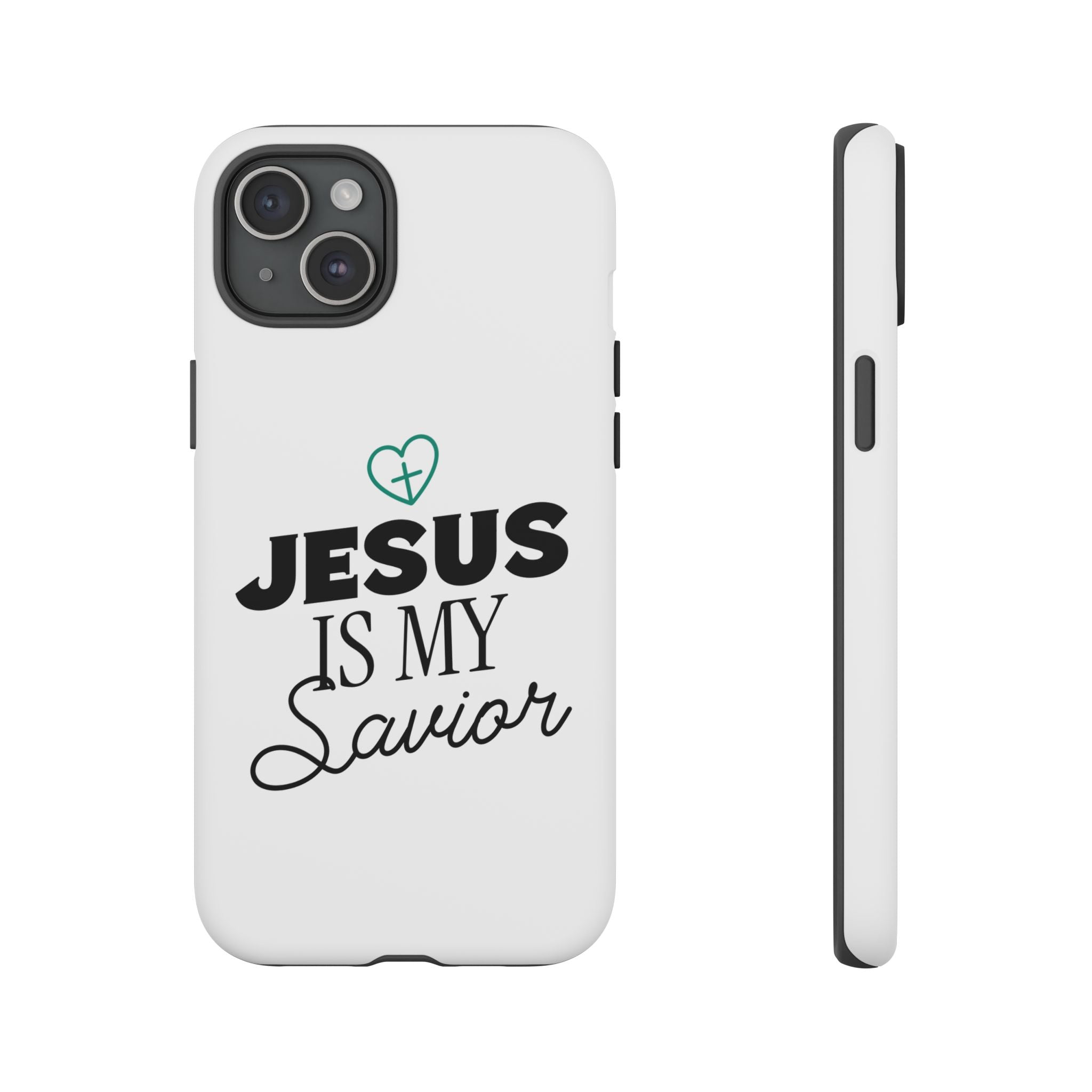 Jesus Is My Savior Phone Case | Tough Cases for Faith & Inspiration, Christian Gifts, Stylish Protection, Bible Verse Accessories