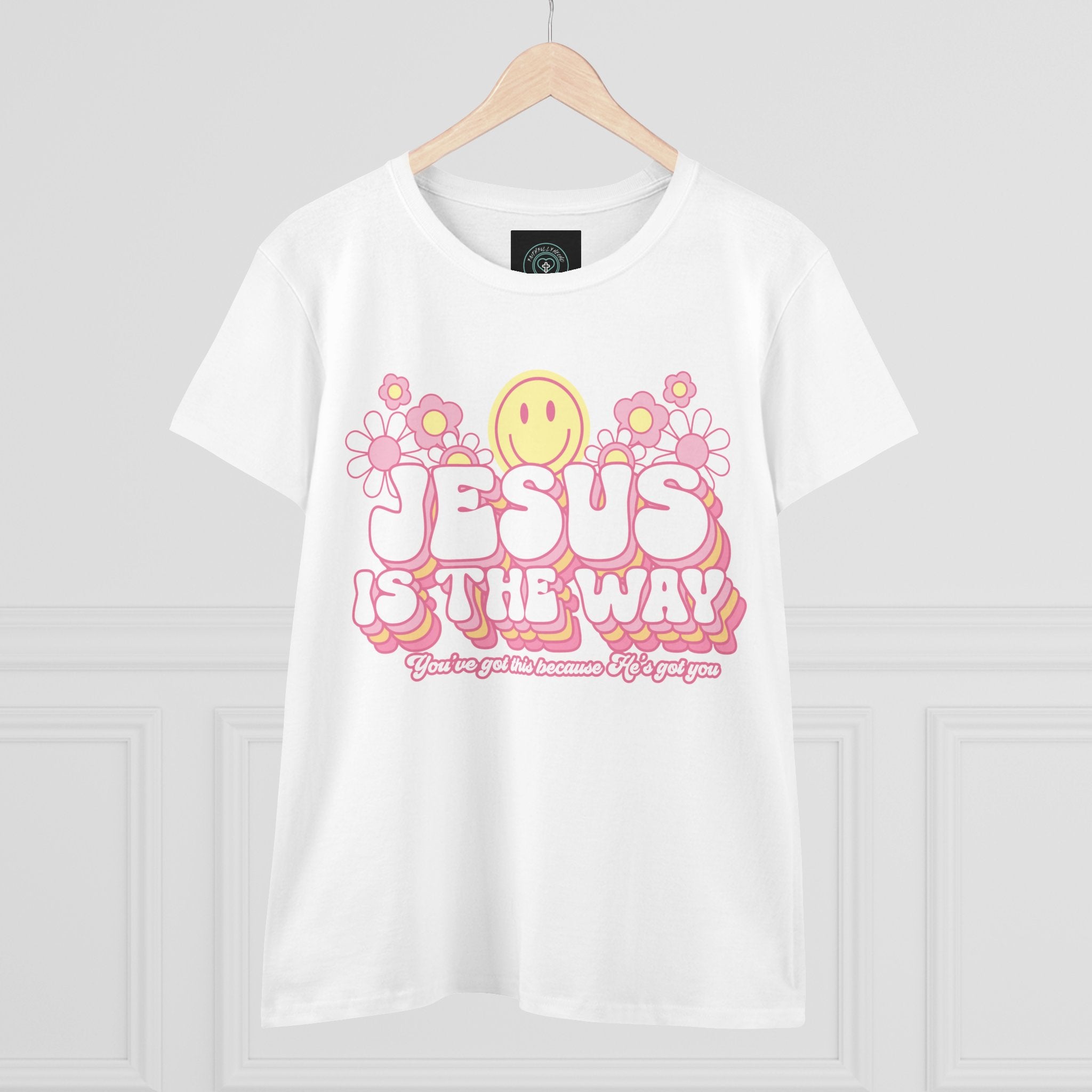 Inspirational Women's Tee, Casual Faith Shirt, Everyday Affirmation Top, Jesus is the Way Graphic Tee, Gift for Her