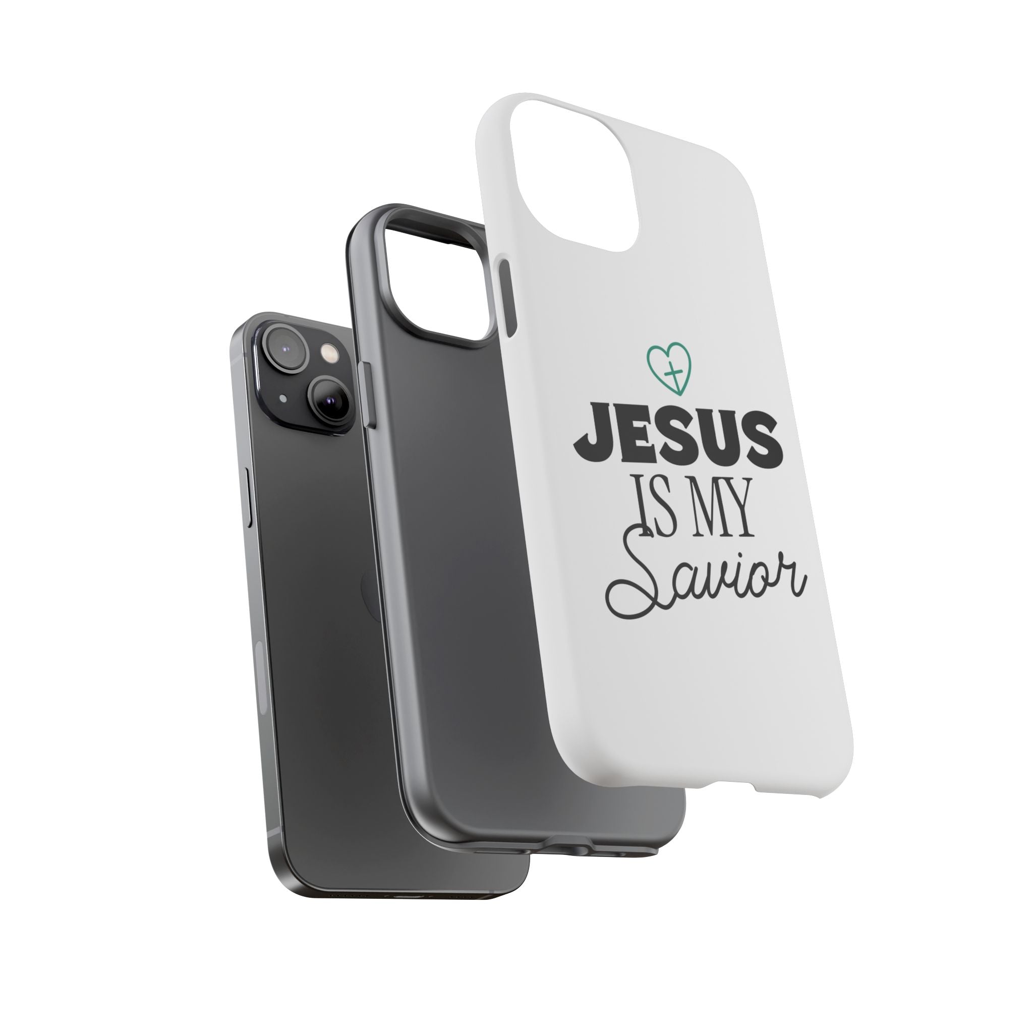Jesus Is My Savior Phone Case | Tough Cases for Faith & Inspiration, Christian Gifts, Stylish Protection, Bible Verse Accessories