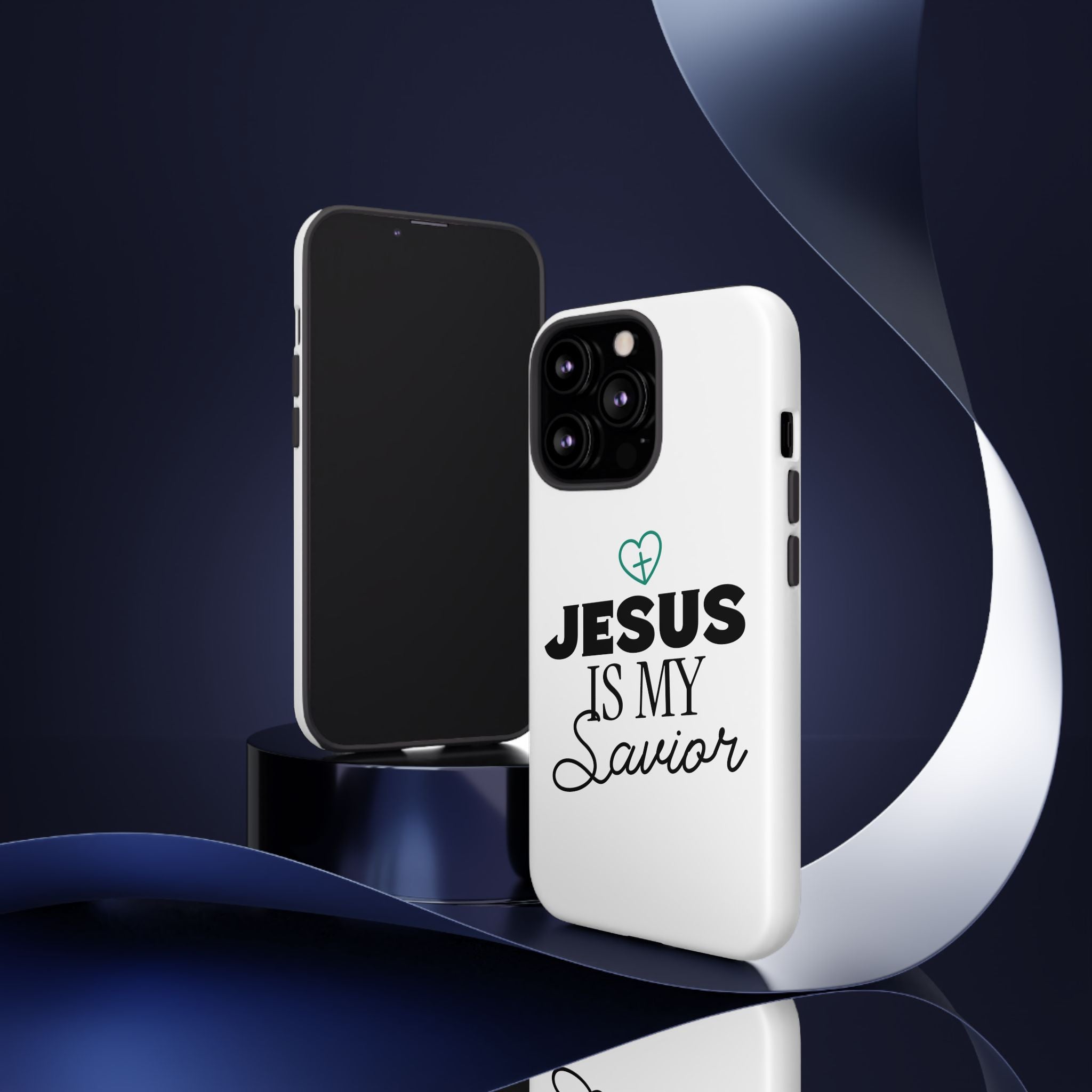 Jesus Is My Savior Phone Case | Tough Cases for Faith & Inspiration, Christian Gifts, Stylish Protection, Bible Verse Accessories
