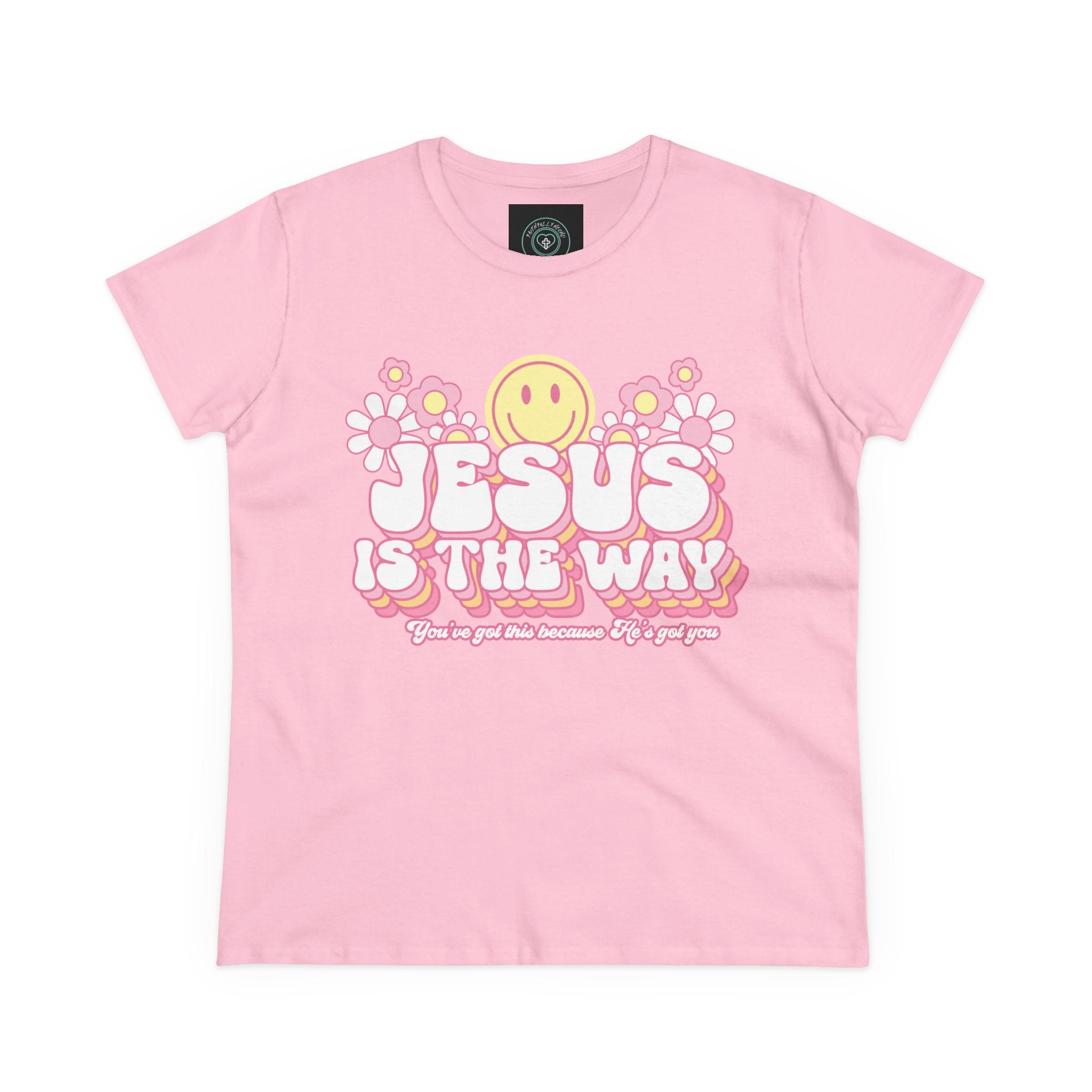 Inspirational Women's Tee, Casual Faith Shirt, Everyday Affirmation Top, Jesus is the Way Graphic Tee, Gift for Her