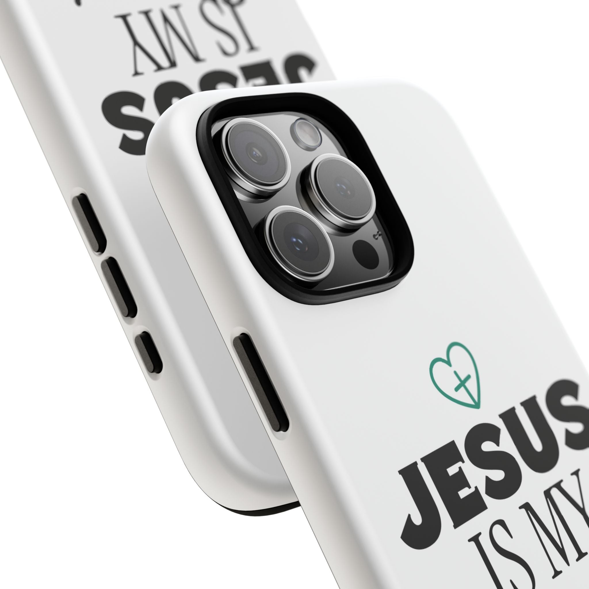 Jesus Is My Savior Phone Case | Tough Cases for Faith & Inspiration, Christian Gifts, Stylish Protection, Bible Verse Accessories