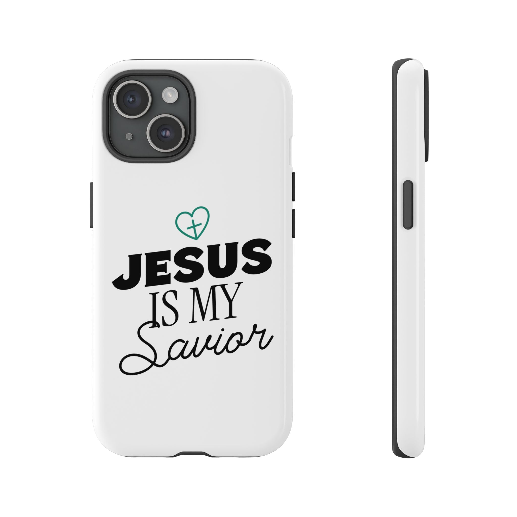 Jesus Is My Savior Phone Case | Tough Cases for Faith & Inspiration, Christian Gifts, Stylish Protection, Bible Verse Accessories