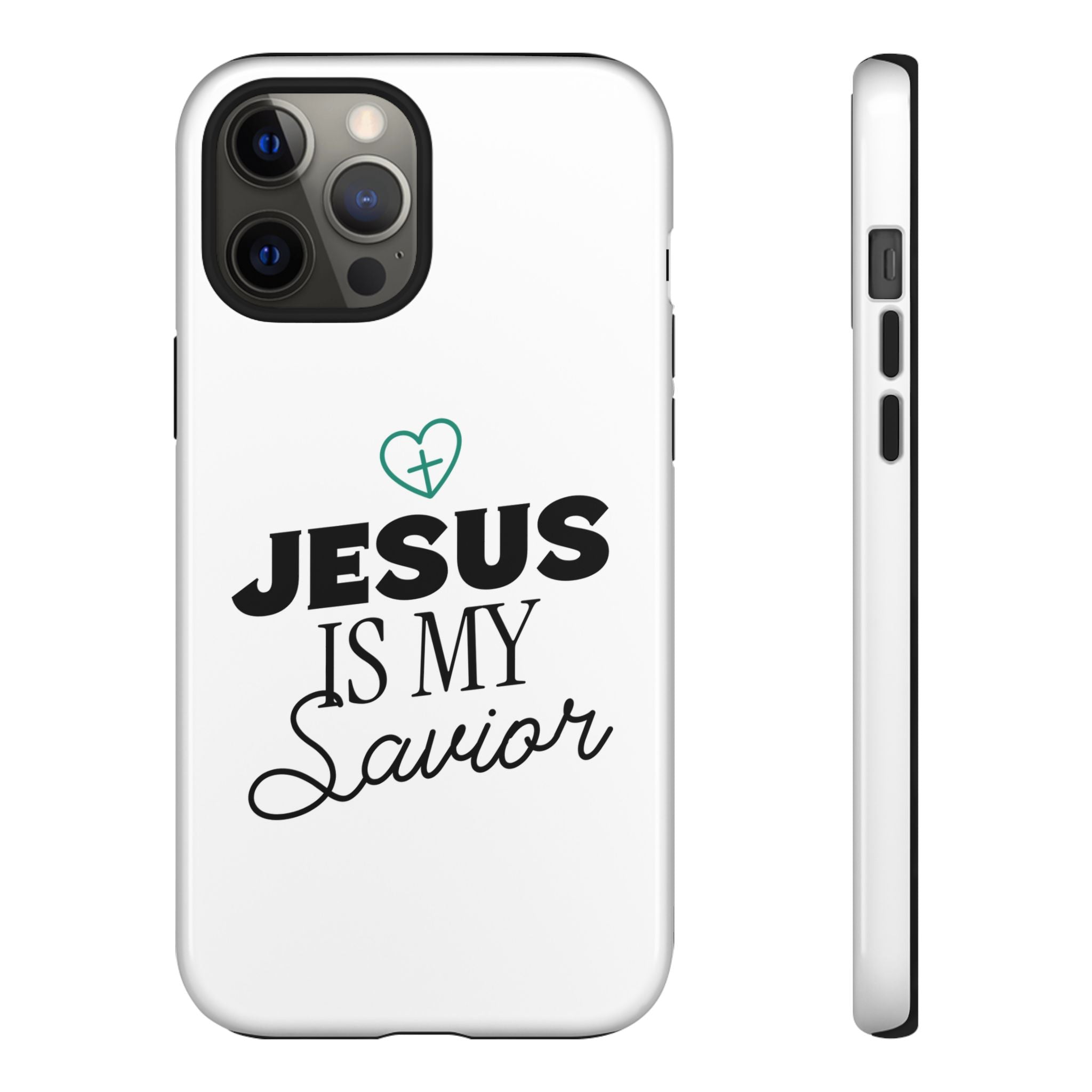 Jesus Is My Savior Phone Case | Tough Cases for Faith & Inspiration, Christian Gifts, Stylish Protection, Bible Verse Accessories