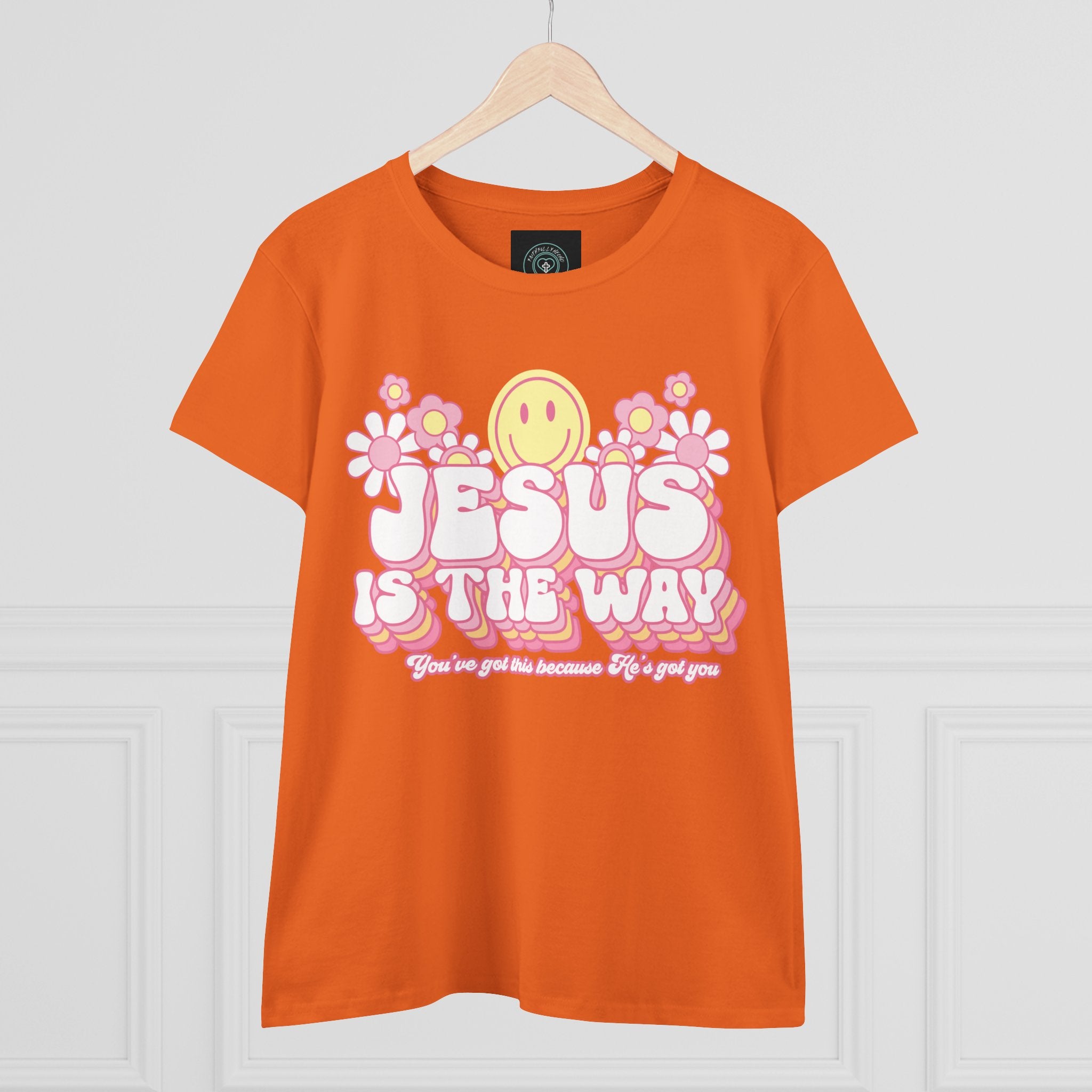 Inspirational Women's Tee, Casual Faith Shirt, Everyday Affirmation Top, Jesus is the Way Graphic Tee, Gift for Her