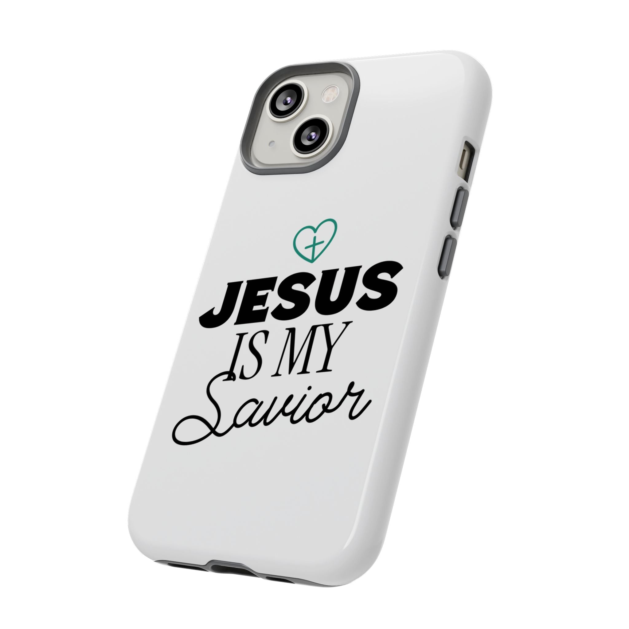 Jesus Is My Savior Phone Case | Tough Cases for Faith & Inspiration, Christian Gifts, Stylish Protection, Bible Verse Accessories