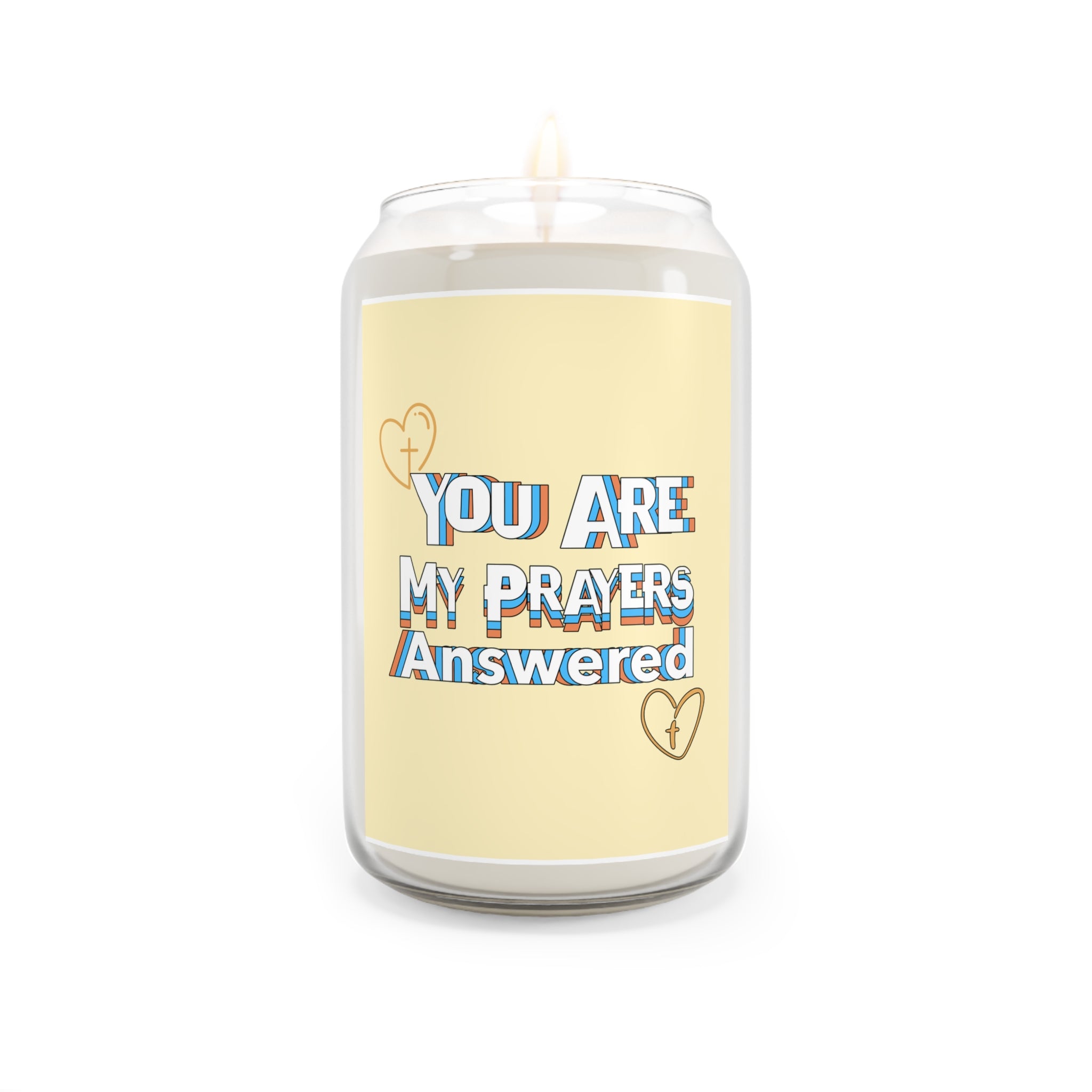 You Are My Prayers Answered Scented Candle, Heartwarming Gift, Home Decor, Aromatherapy Candle, Relaxation, Self-Care, Gratitude